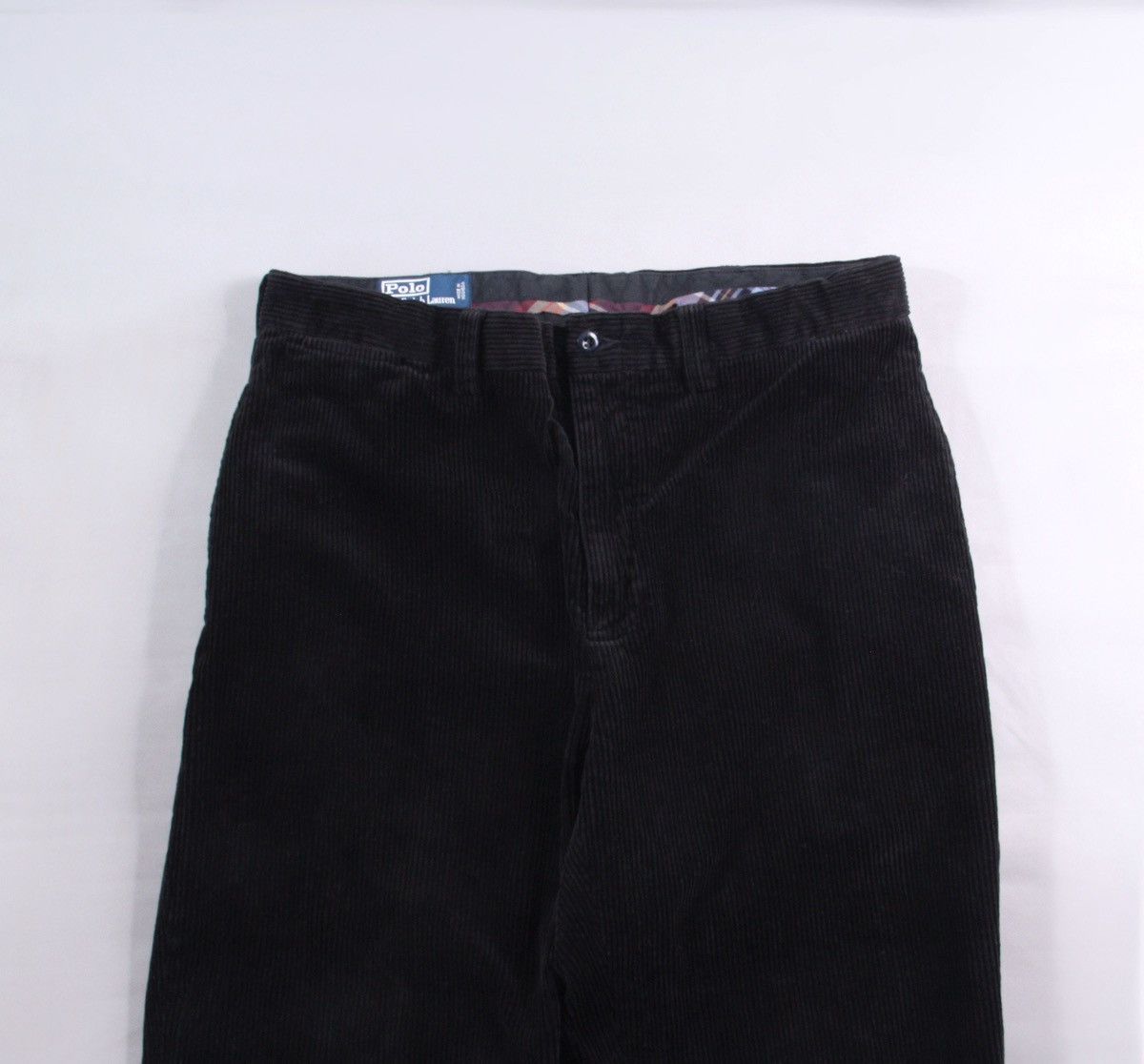 Ralph Lauren Ralph Lauren Polo Vintage Casual Corduroy Pants Black XL 36 Size US 36 / EU 52 - 2 Thumbnail