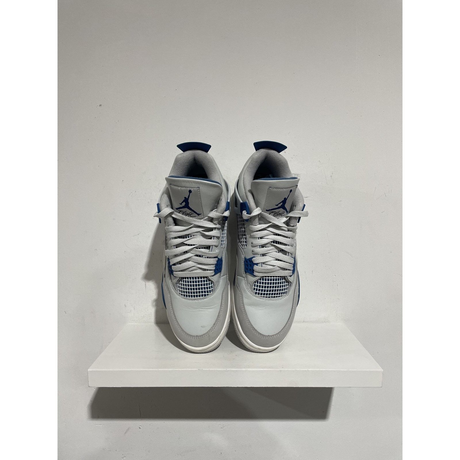 Jordan Brand NIKE JORDAN 4 MILITARY BLUE SIZE 11 PREOWNED Size US 11 / EU 44 - 3 Thumbnail