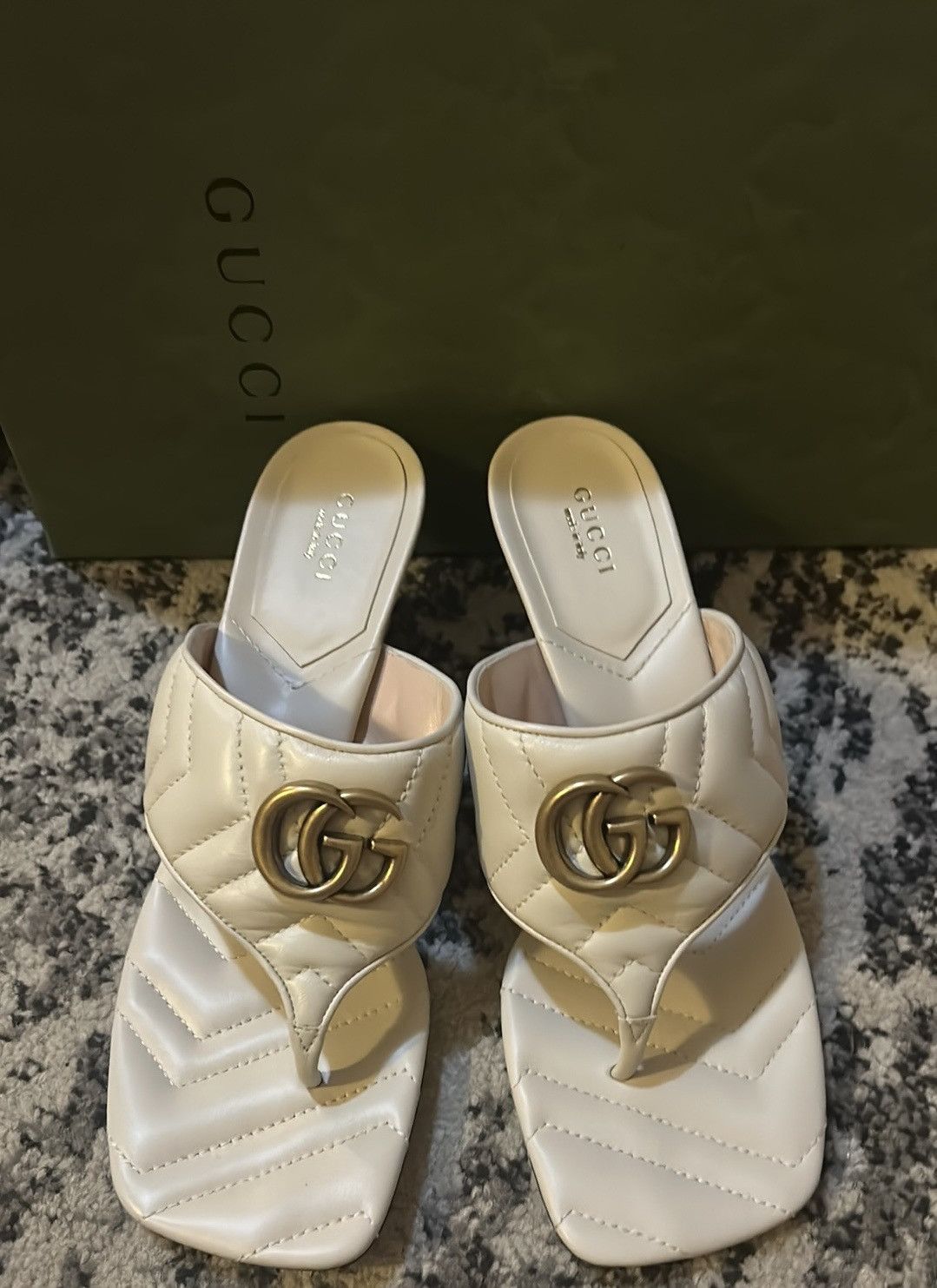 Gucci Gucci Double G Thong Sandal Mules size 39 Size US 9 / IT 39 - 3 Thumbnail