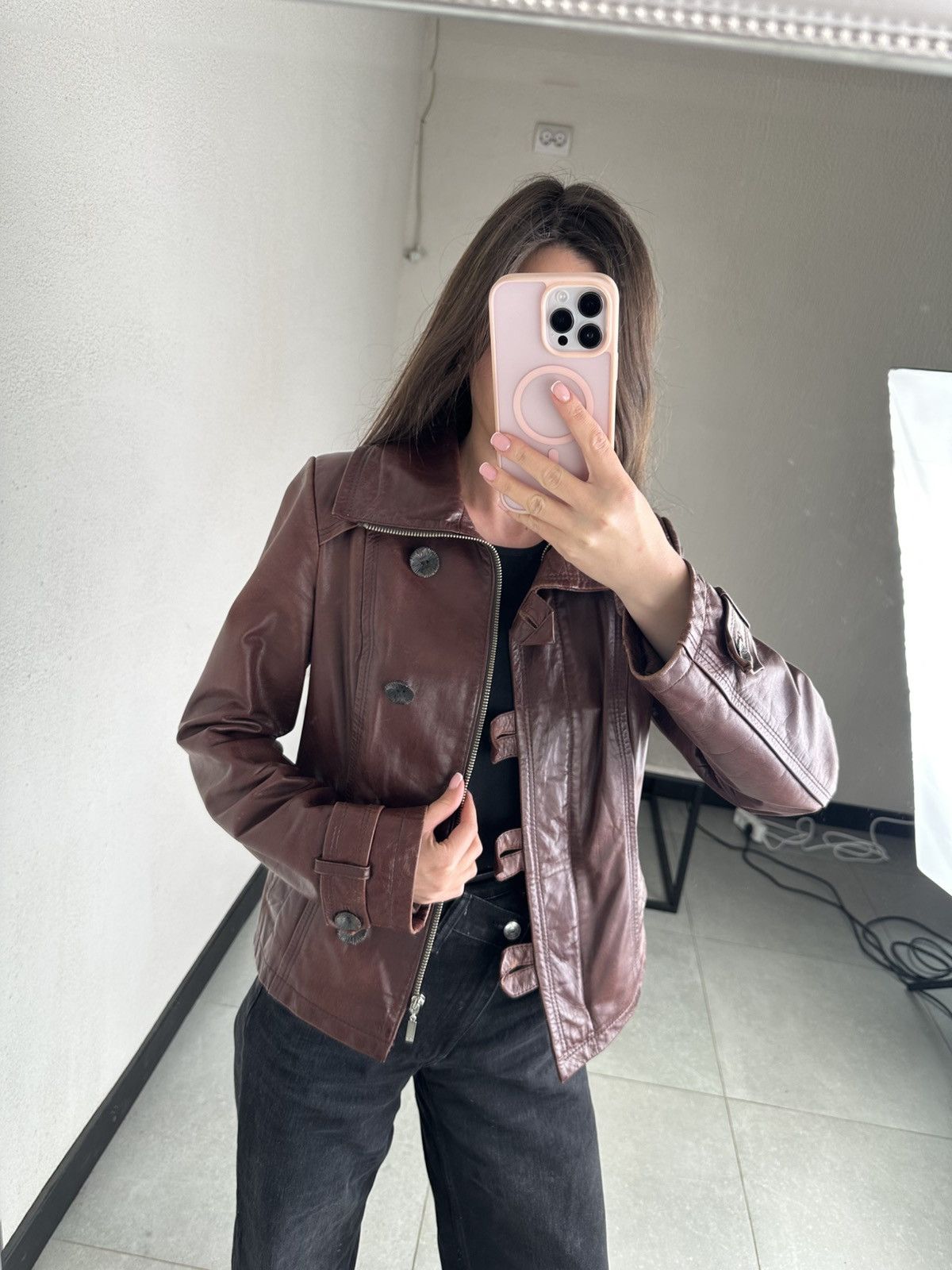 Japanese Brand Vintage Leather Jacket Size S / US 4 / IT 40 - 19 Thumbnail