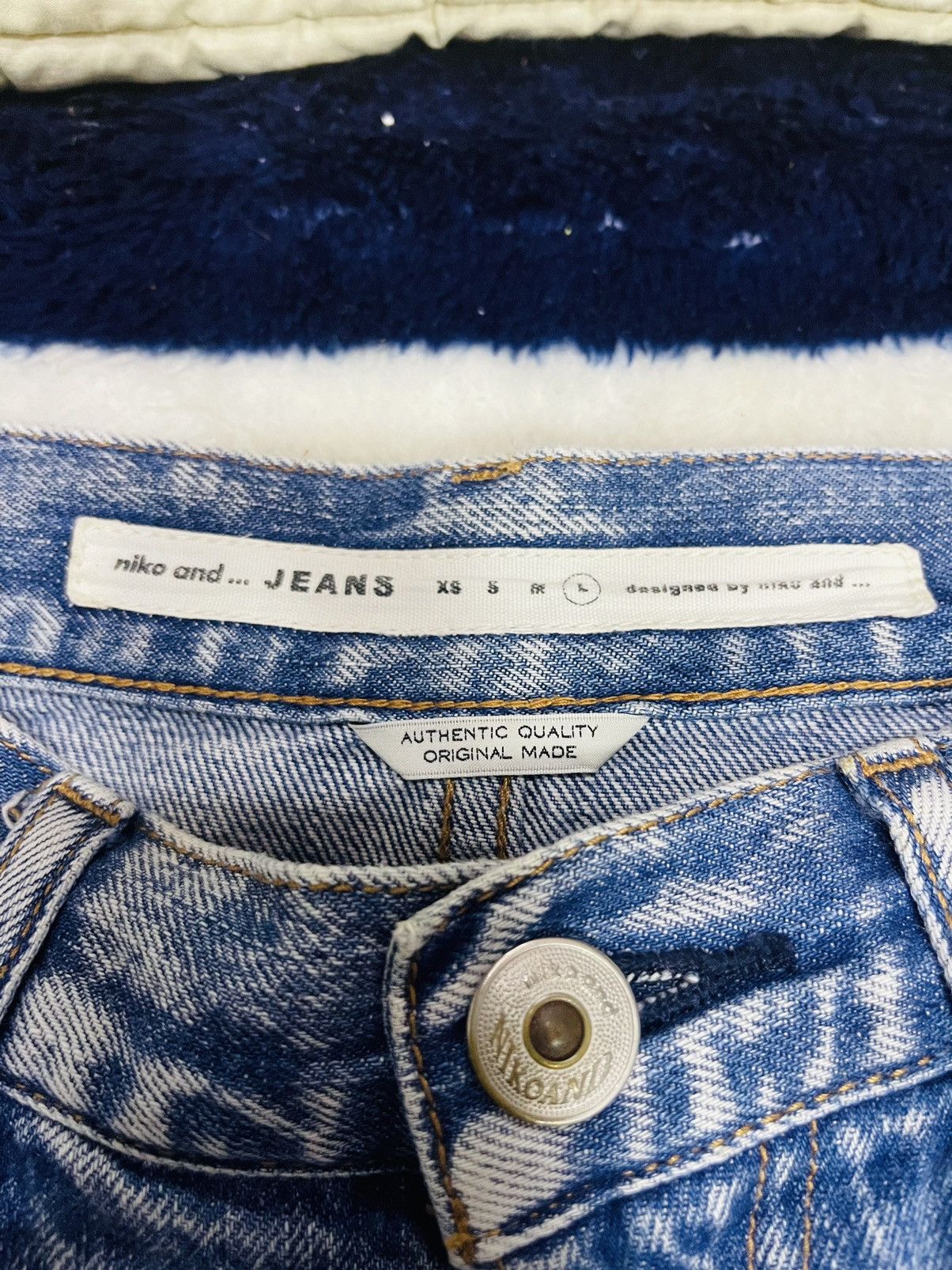 Japanese Brand Niko And… Baggy Jeans (11) Size 29" - 3 Thumbnail