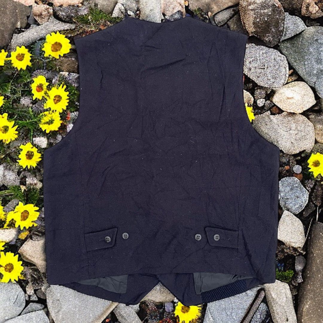 Vintage Aramis Vest Wool Patches Size US M / EU 48-50 / 2 - 2 Thumbnail
