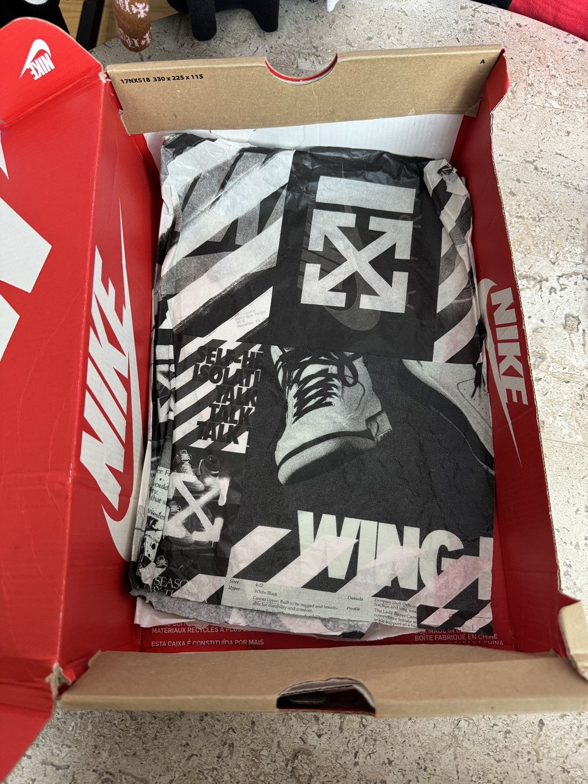 Off-White Nike Blazer Mid Off-White Size US 10.5 / EU 43-44 - 22 Thumbnail