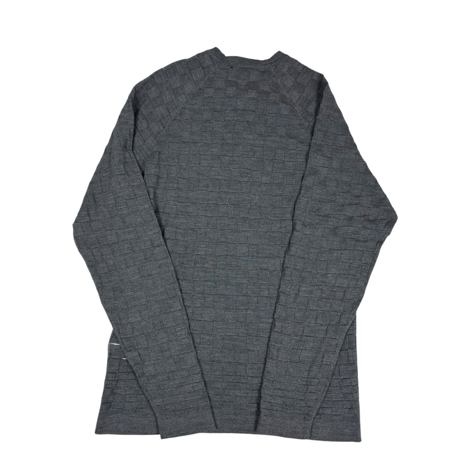Japanese Brand × Versace Versace Women's Gray Knit Crew Neck Pullover Sweater Medium Size M / US 6-8 / IT 42-44 - 8 Thumbnail