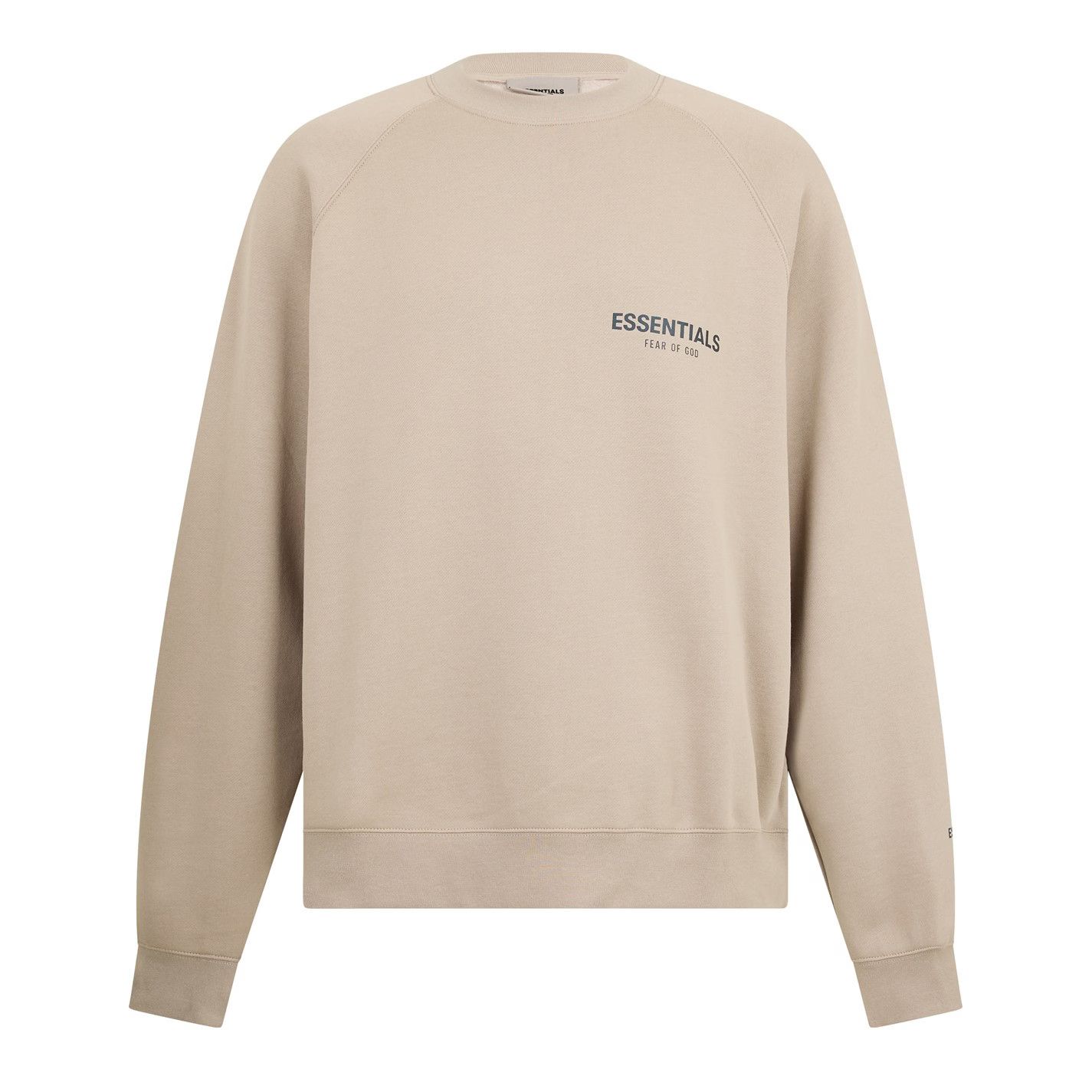 Fear of God o1g2r1mq0426 Crew Sweatshirt in Beige Size US M / EU 48-50 / 2 - 1 Thumbnail