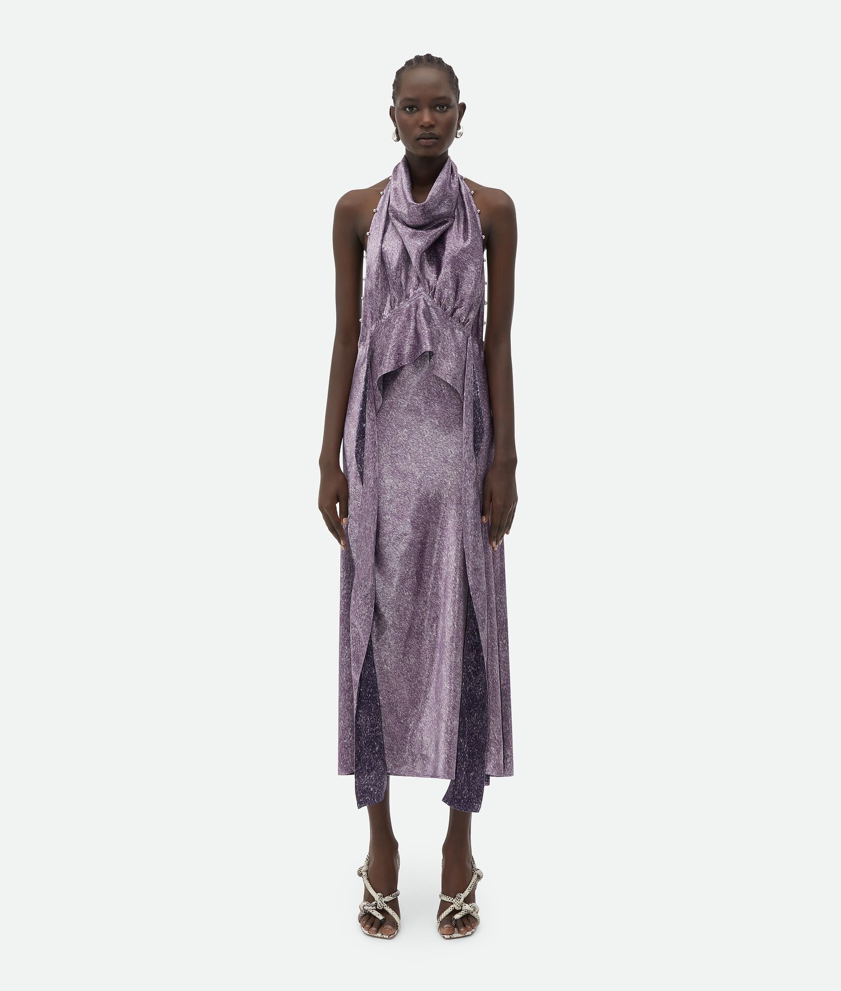 ワンピース BOTTEGA VENETA Printed Silk Dress Bottega Veneta Printed Silk Dress | Grailed