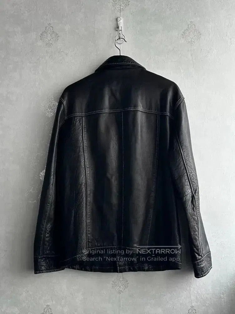 Jean Paul Gaultier Vintage Jean Paul Gaultier lamb leather jacket. Size US L / EU 52-54 / 3 - 2 Thumbnail