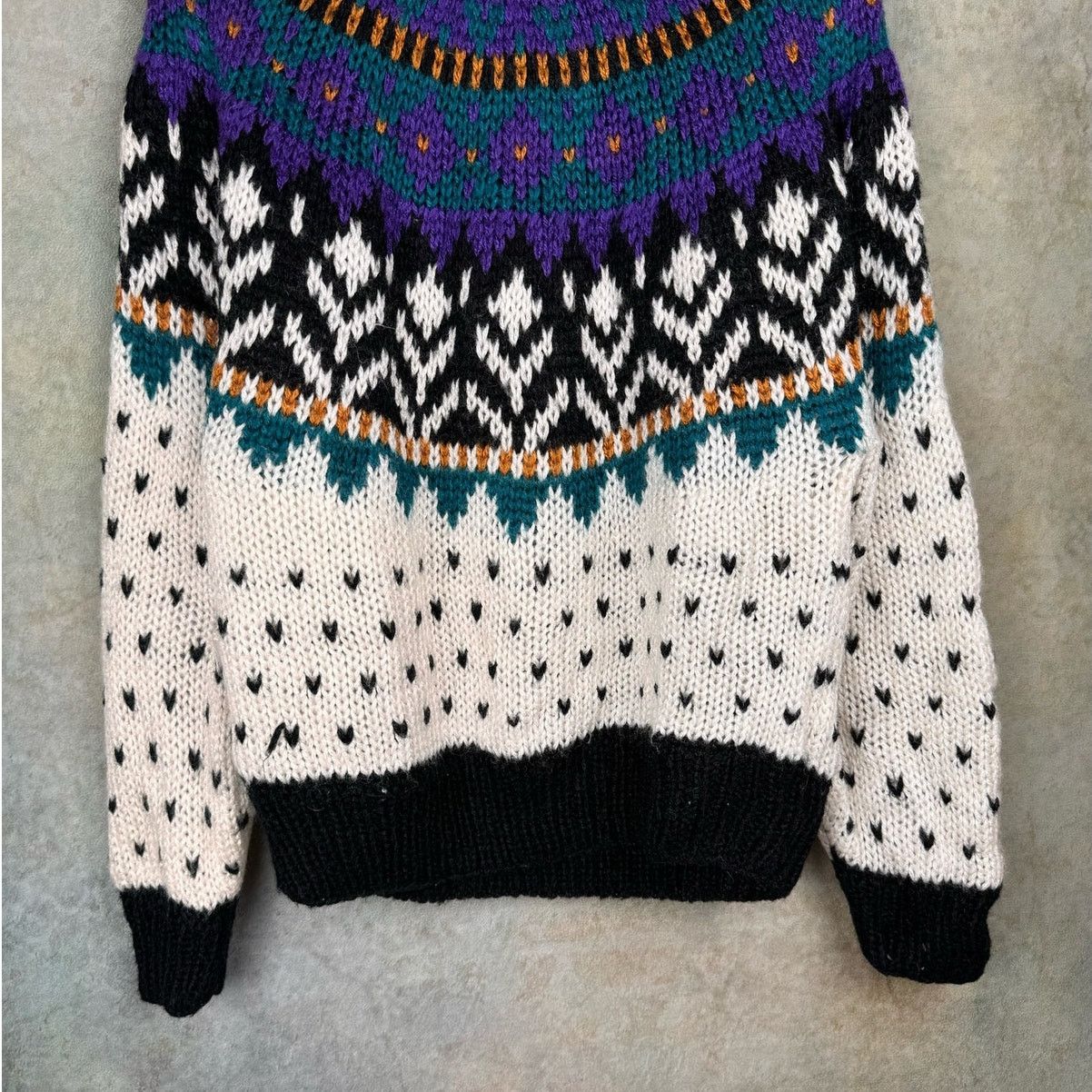 American Apparel VTG 90s Hand Knit Sweater M Size US M / EU 48-50 / 2 - 7 Thumbnail