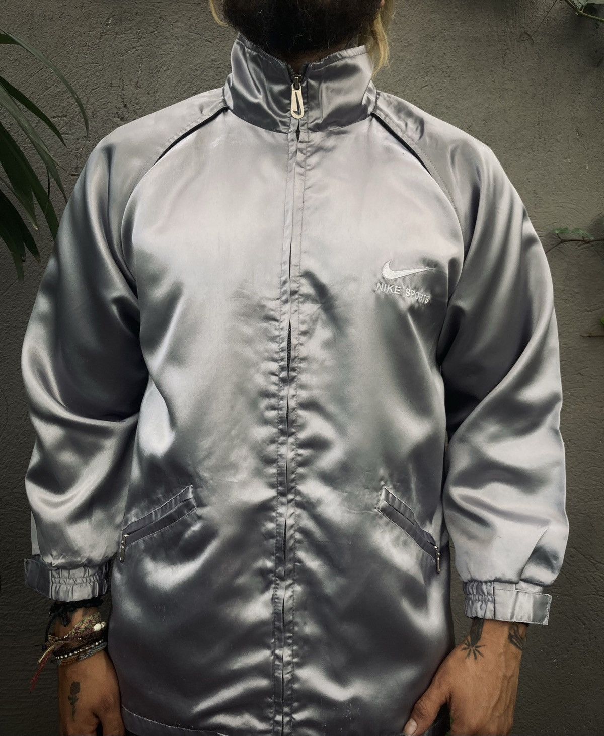 Nike × Vintage Vintage 90s Nike Premier Platinum Jacket Size US M / EU 48-50 / 2 - 15 Thumbnail