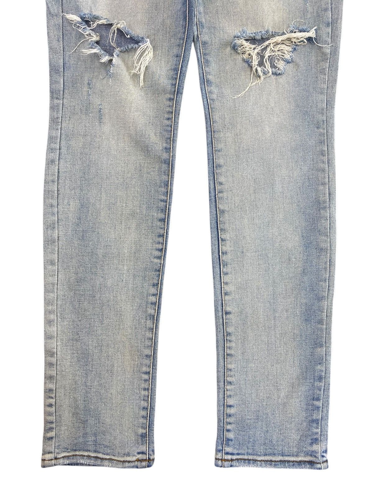 Guess Guess Acid Light Wash Style Ripped Jeans Size US 30 / EU 46 - 9 Thumbnail