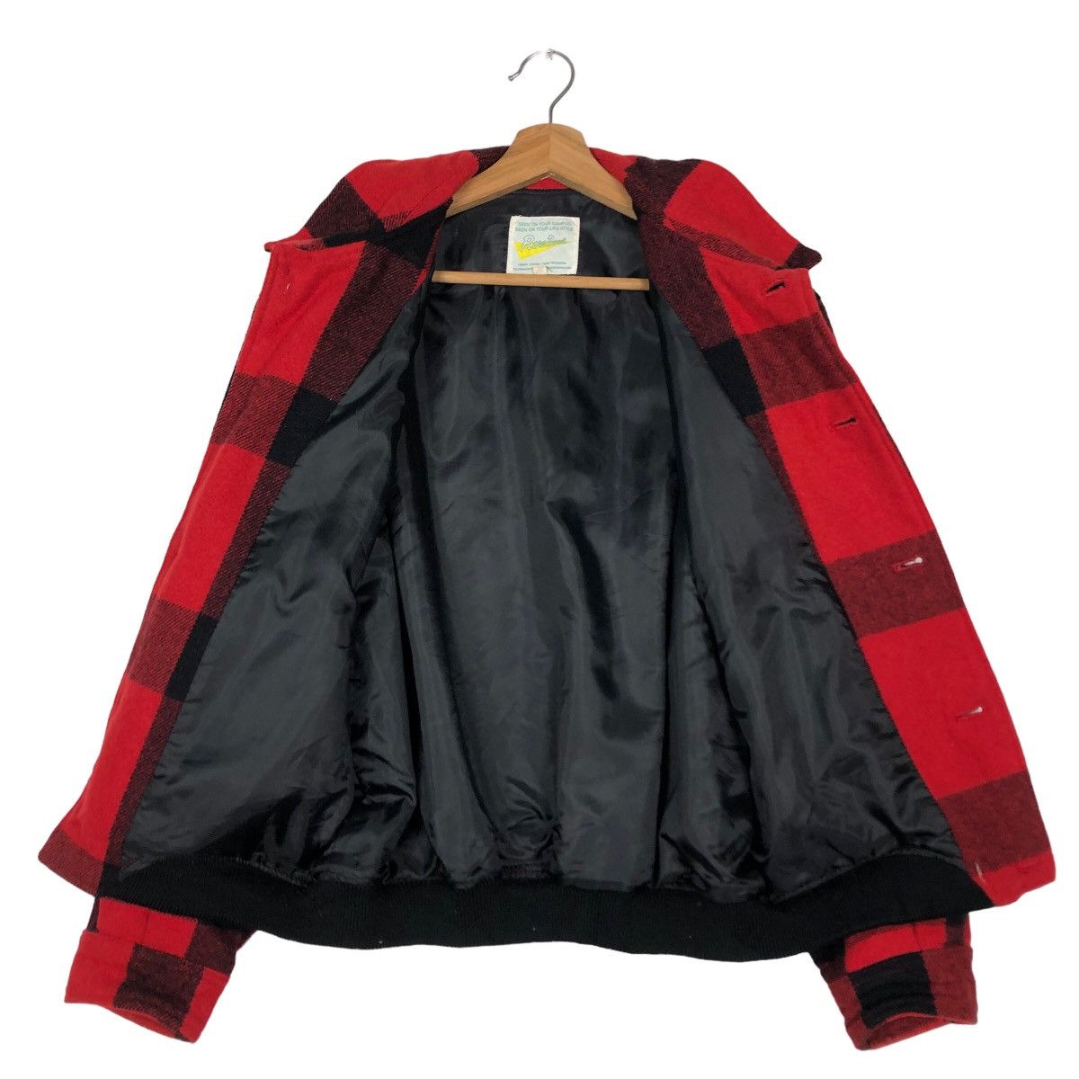 Japanese Brand 🔥Vtg Bomber Jacket Wool Tartan Design Rose Bowl USA Size US M / EU 48-50 / 2 - 11 Thumbnail