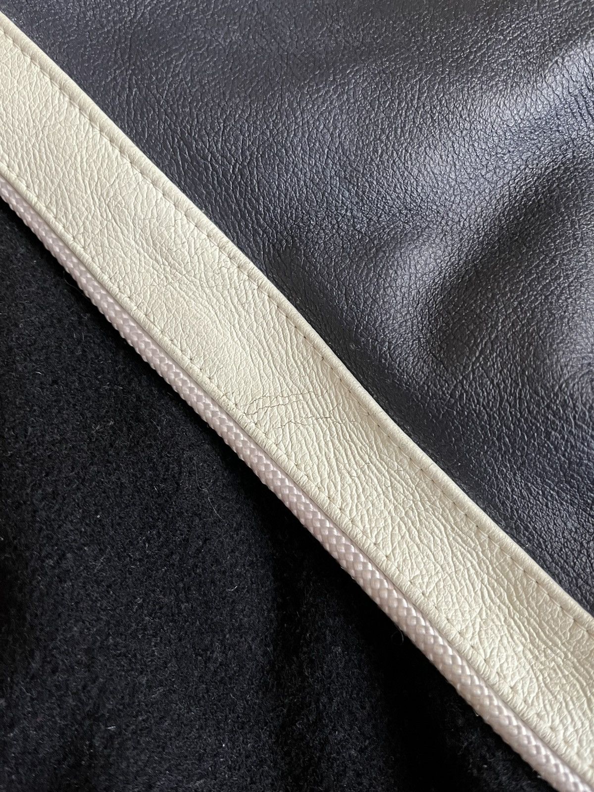 Avirex × Leather Avirex Wool/Leather Varsity Reversible Bomber Jacket Size US XL / EU 56 / 4 - 12 Thumbnail