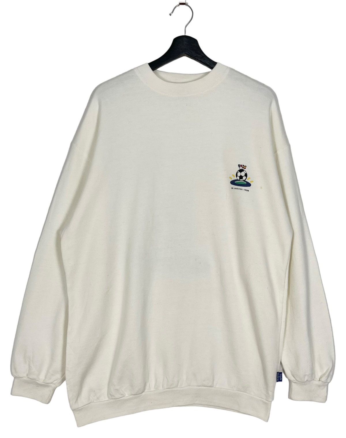 Vintage 1998s Vintage Zinedine Zidane France Nasional Football Team Size US L / EU 52-54 / 3 - 2 Thumbnail