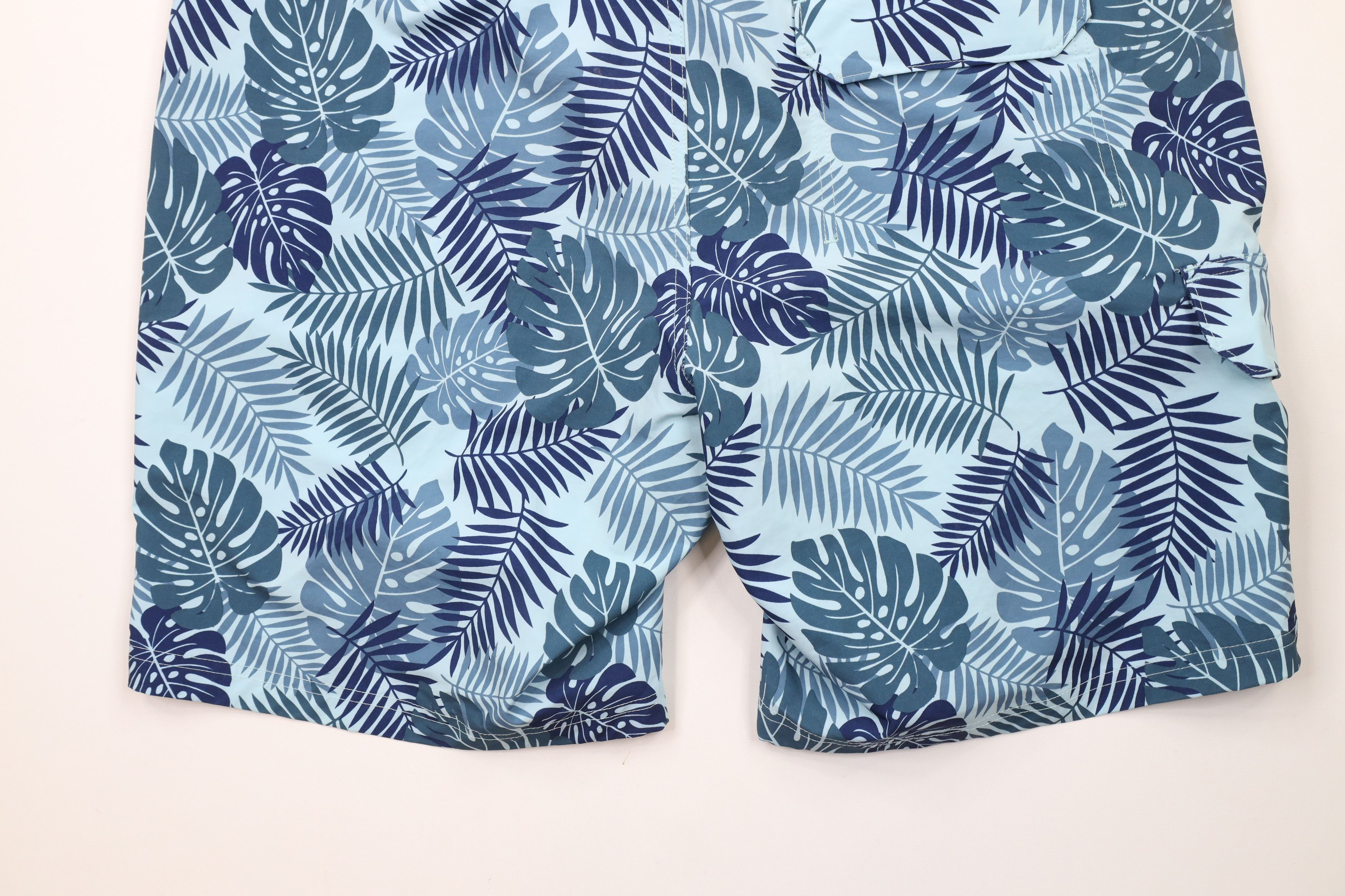 Duluth Trading Company × Vintage Duluth Trading Co Bull Moose Palm Tree Swim Board Shorts Size US 40 / EU 56 - 12 Thumbnail