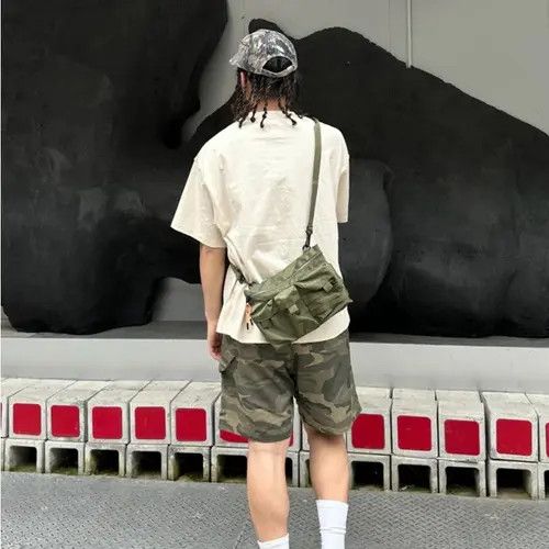 Japanese Brand Multi Pocket Functional Single Shoulder Bags Size ONE SIZE - 3 Thumbnail