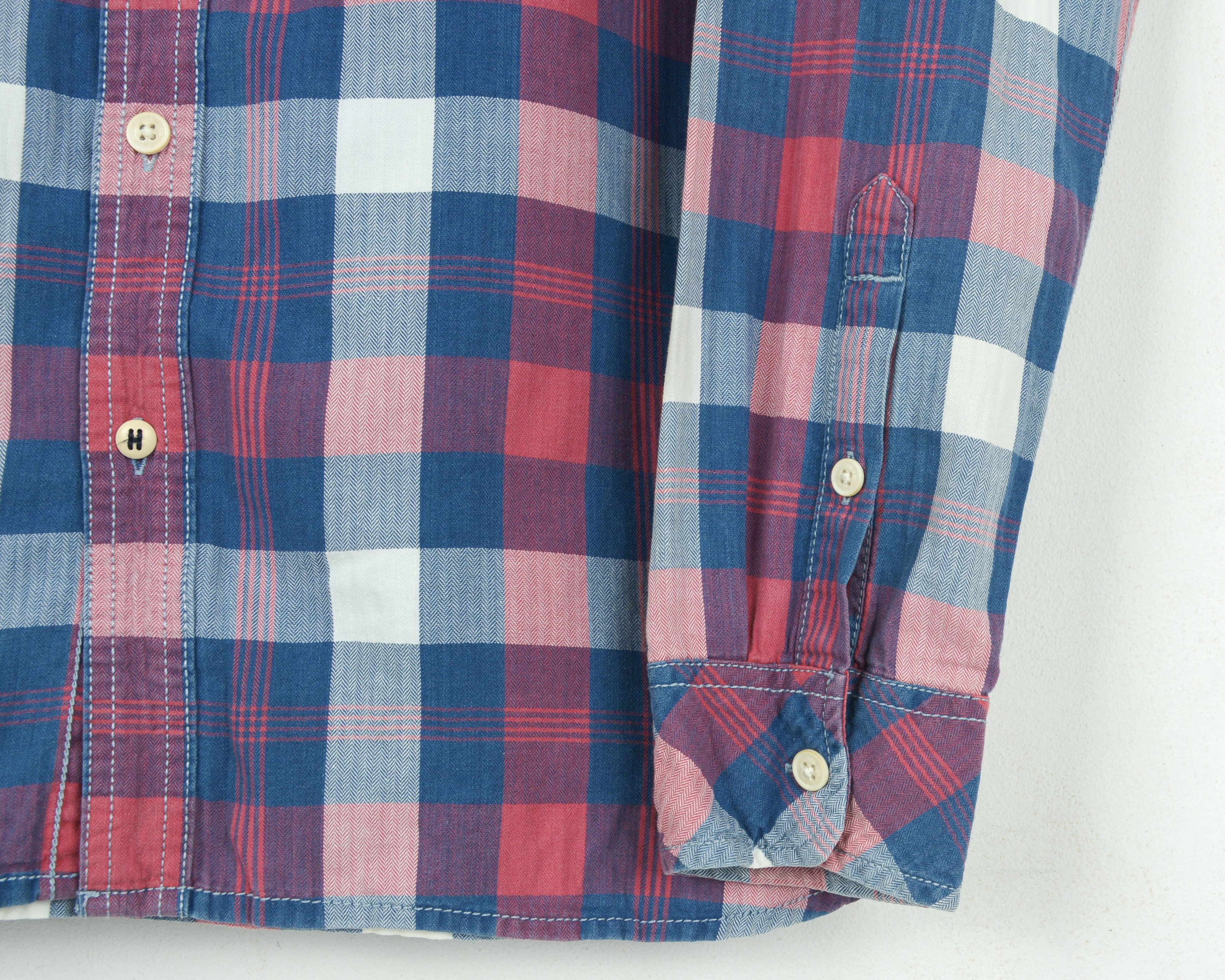 Tommy Hilfiger TOMMY HILFIGER M Casual Shirt Check Plaid Long Sleeve Forma Size US M / EU 48-50 / 2 - 5 Thumbnail
