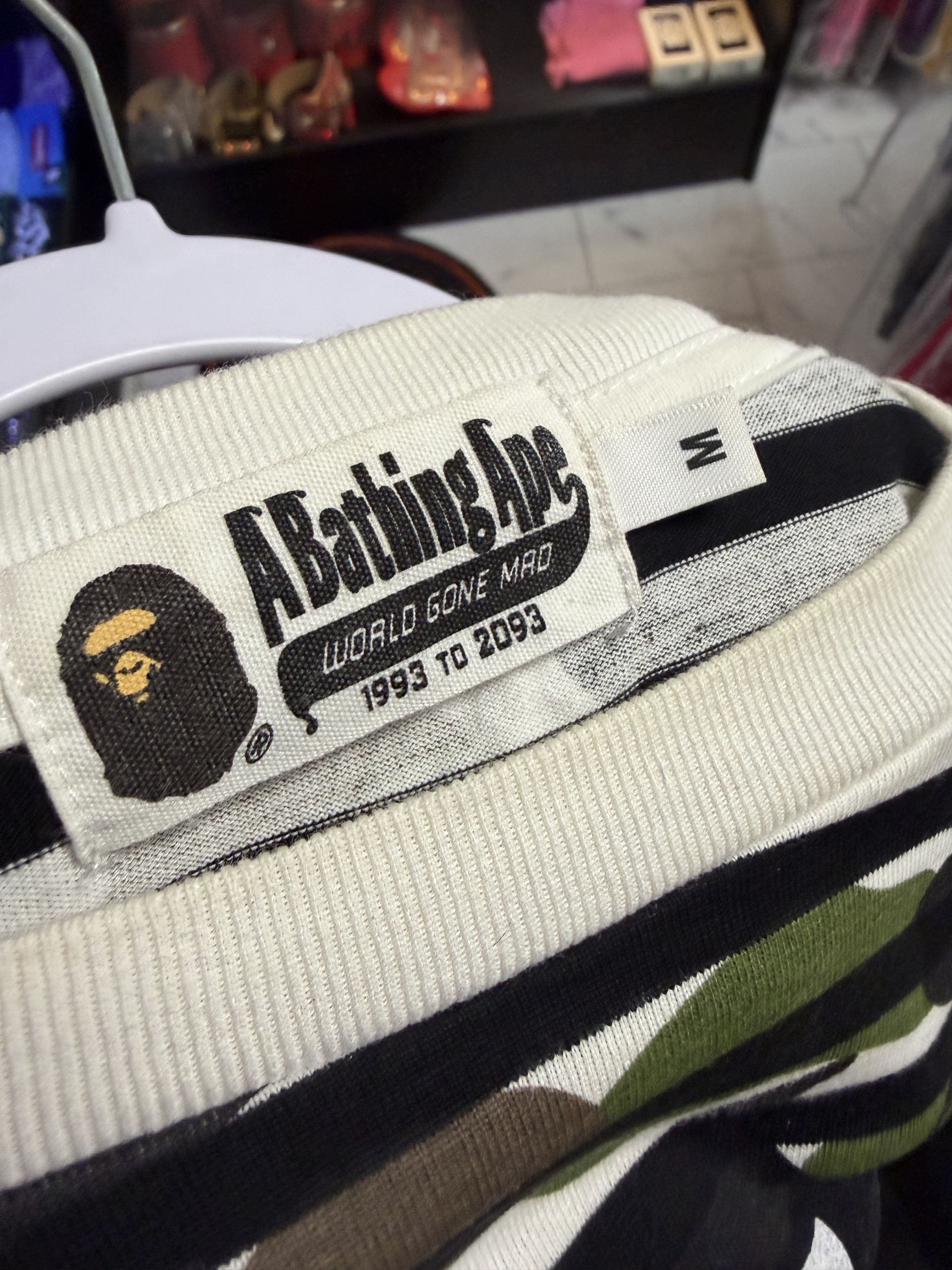Bape Bape Striped Longsleeve Size Medium Gently Worn Camo Size US M / EU 48-50 / 2 - 3 Thumbnail