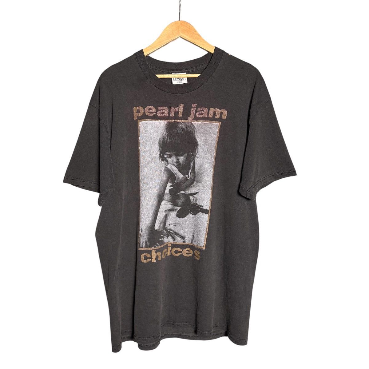 Vintage 90s Pearl Jam Choices Band Tee