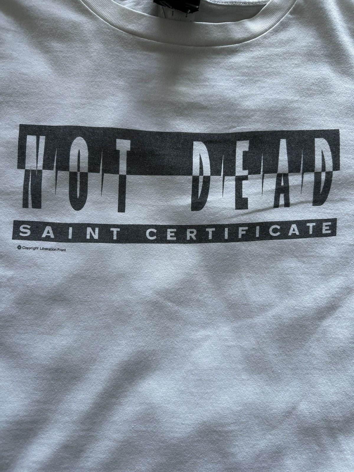 Saint Michael Saint Michael’s NOT DEAD T Shirt Size US L / EU 52-54 / 3 - 5 Thumbnail