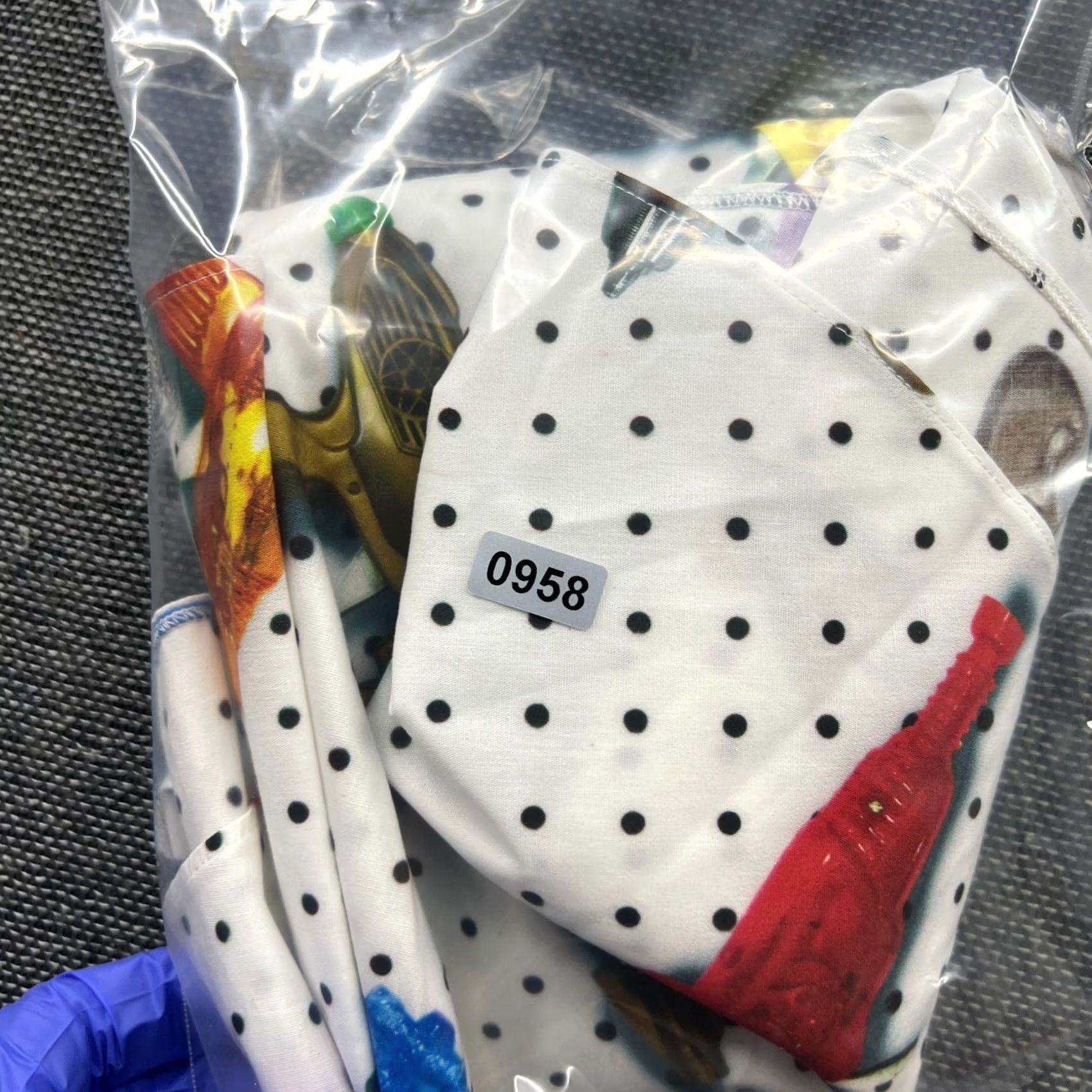 Jeremy Scott Jeremy Scott Skirt Womens US 10 White Polka Toy Water Gun Pistol Size 30" / US 8 / IT 44 - 2 Thumbnail