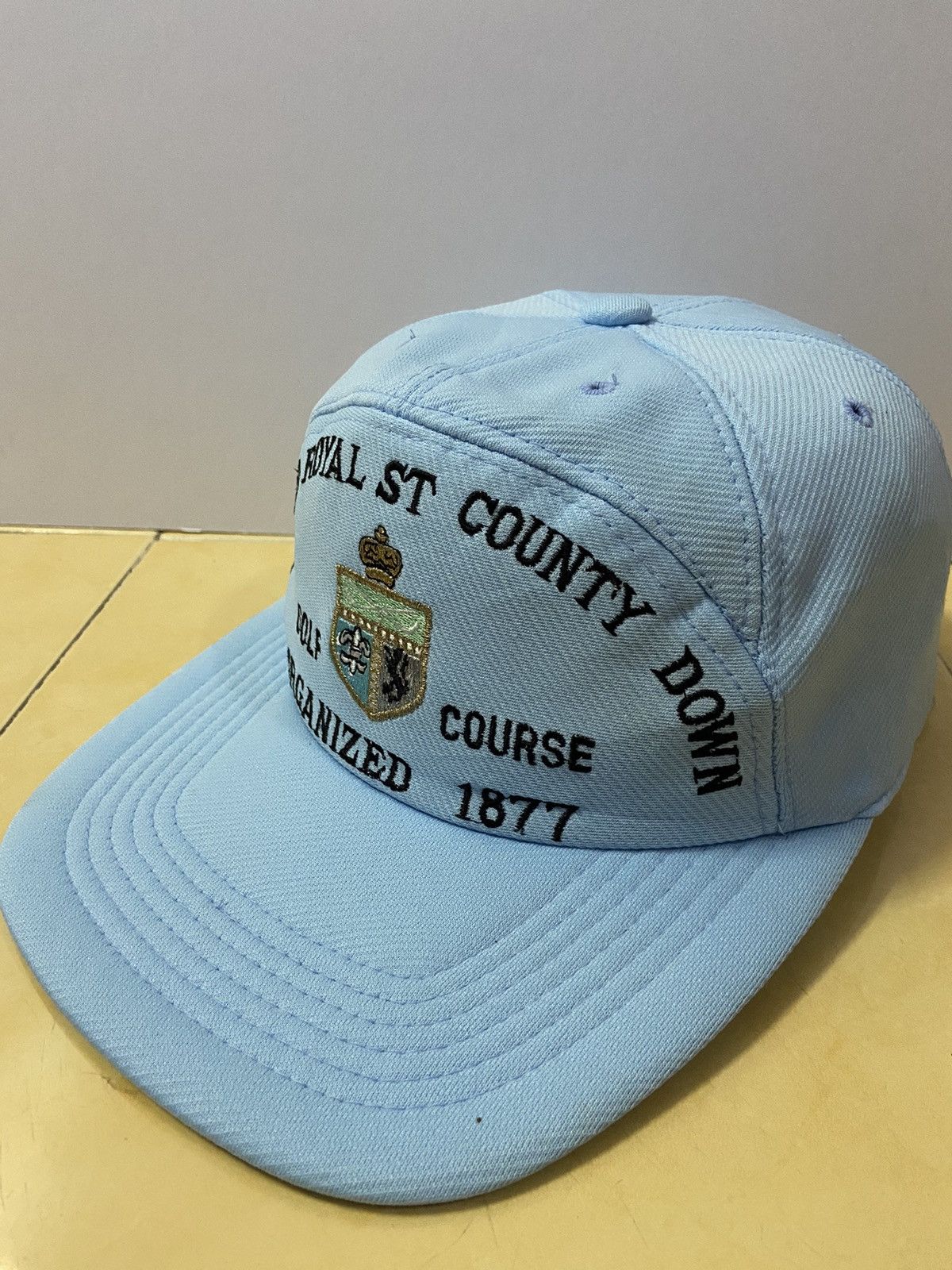 New England Outerwear VINTAGE ENGLAND ROYAL ST COUNTY DOWN GOLF COURSE V CAP Size ONE SIZE - 3 Thumbnail