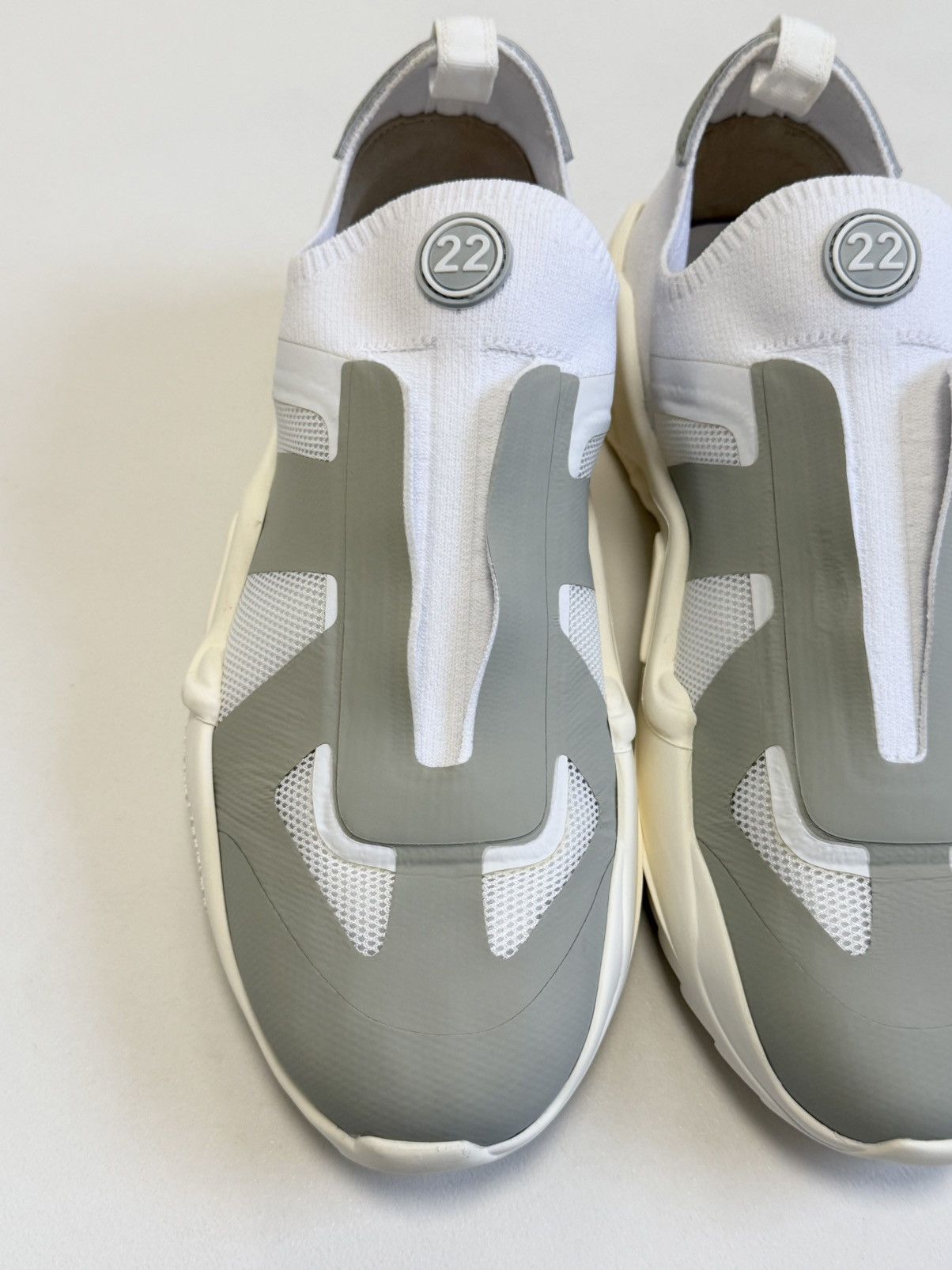Maison Margiela Laceless White Low Top ‘Future’ Sneakers Size US 11 / EU 44 - 8 Thumbnail