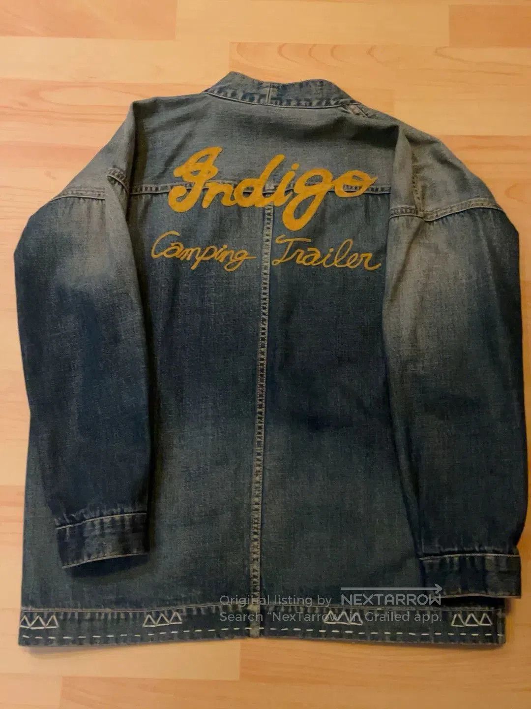 Visvim visvim Blue Denim Jacket Gold Embroidery. Size US M / EU 48-50 / 2 - 2 Thumbnail