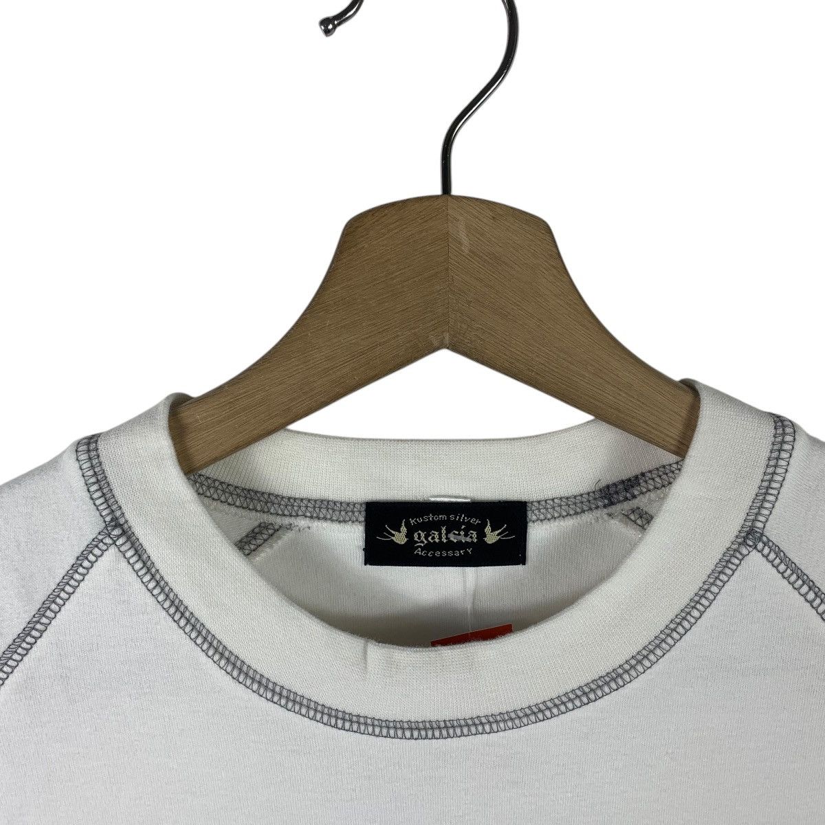 KUSTOMHOOD silver galcia accessory motor japanese back tee