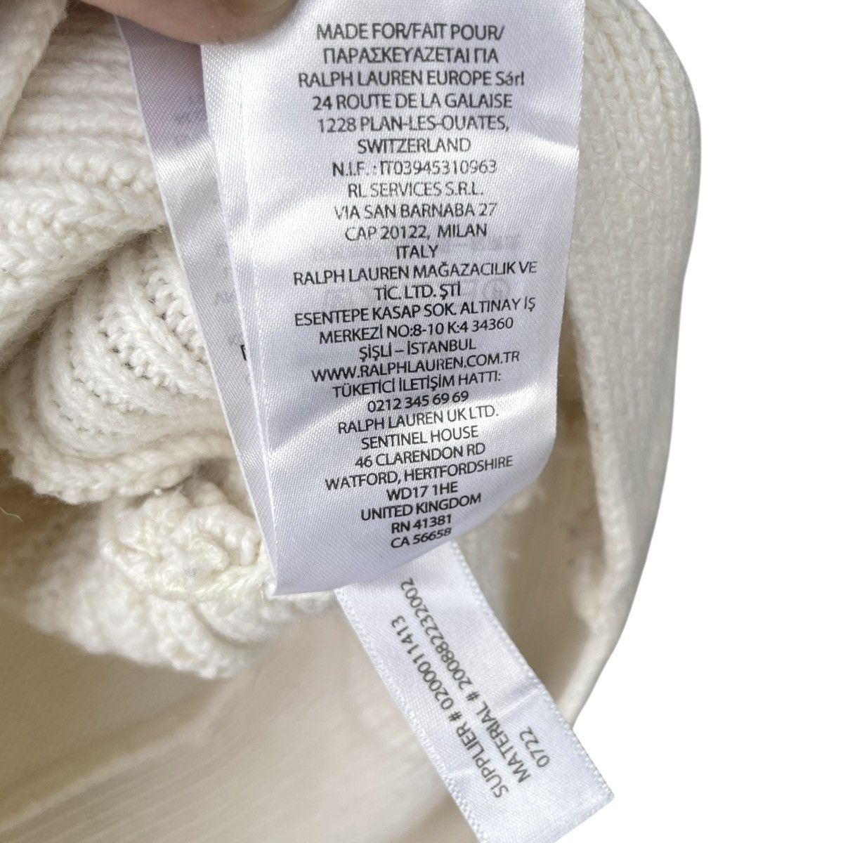 Lauren Ralph Lauren Lauren Ralph Lauren RL Knitted Wool Jumper Size S / US 4 / IT 40 - 8 Thumbnail