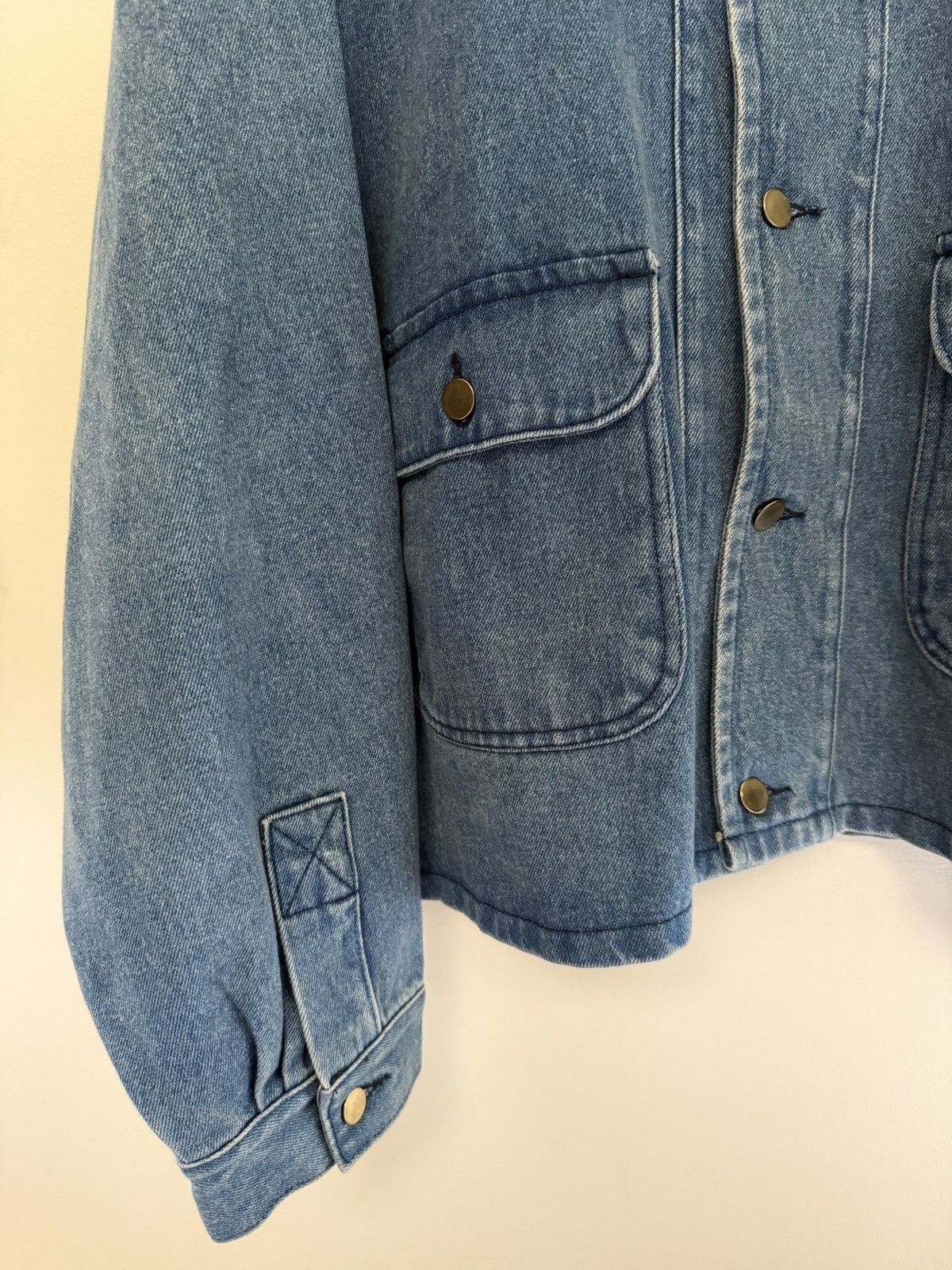 Willy Chavarria Willy Chavarria Cropped Denim Jacket Size US L / EU 52-54 / 3 - 4 Thumbnail