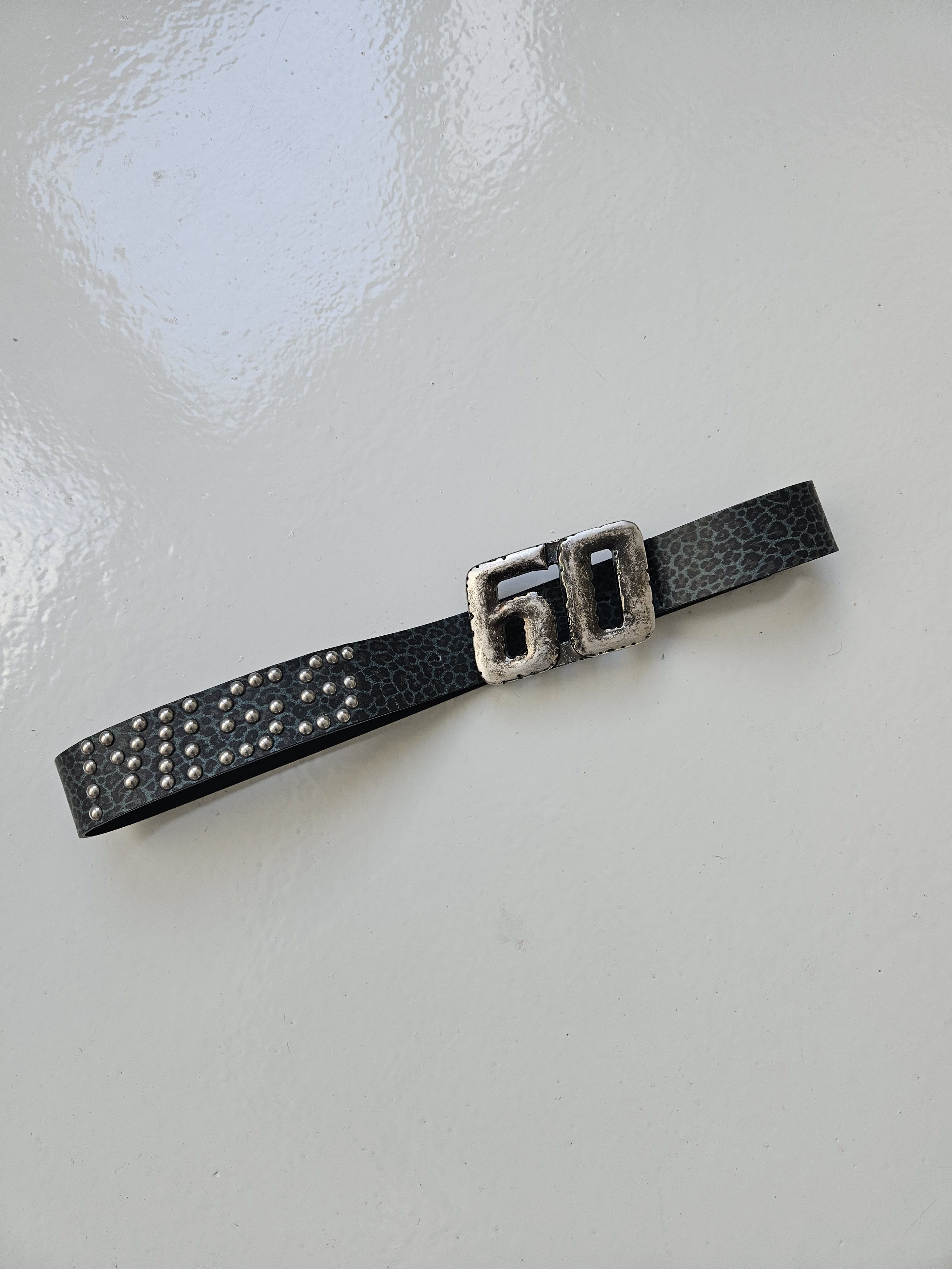 Miss Sixty Miss Sixty studded big buckle belt Size ONE SIZE - 1 Thumbnail