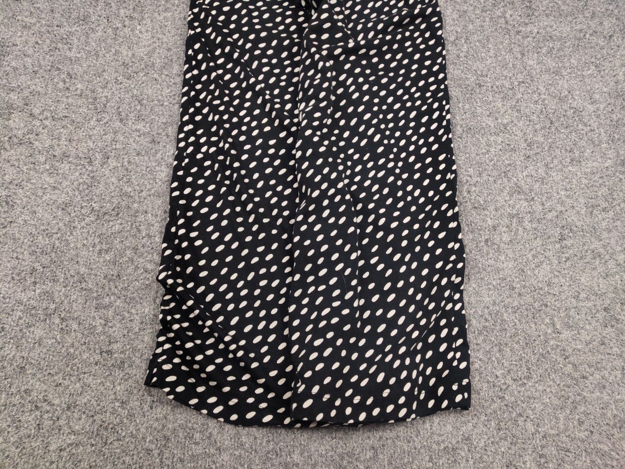 Japanese Brand Gudrun Sjödén Design Cotton Peas Wide Leg Cropped Pants Size 30" / US 8 / IT 44 - 5 Thumbnail