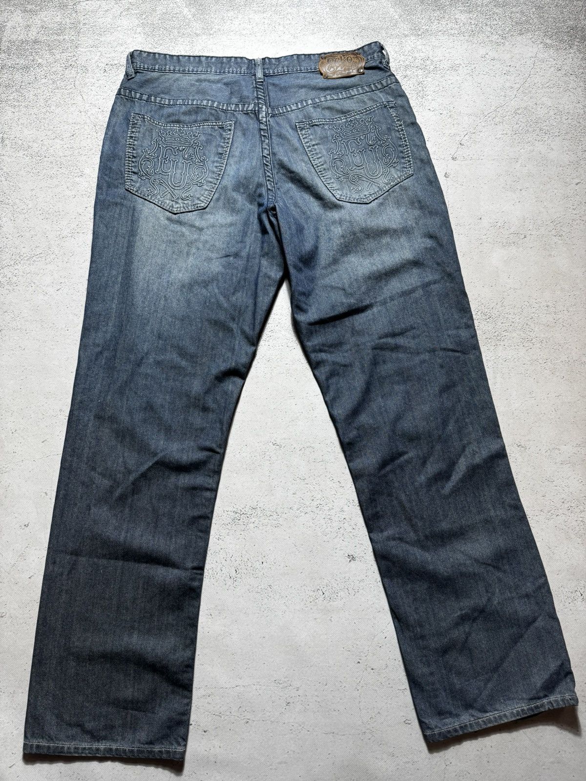 Ecko Unltd. vintage rap y2k ecko untld jeans big logo flared Size US 38 / EU 54 - 1 Thumbnail