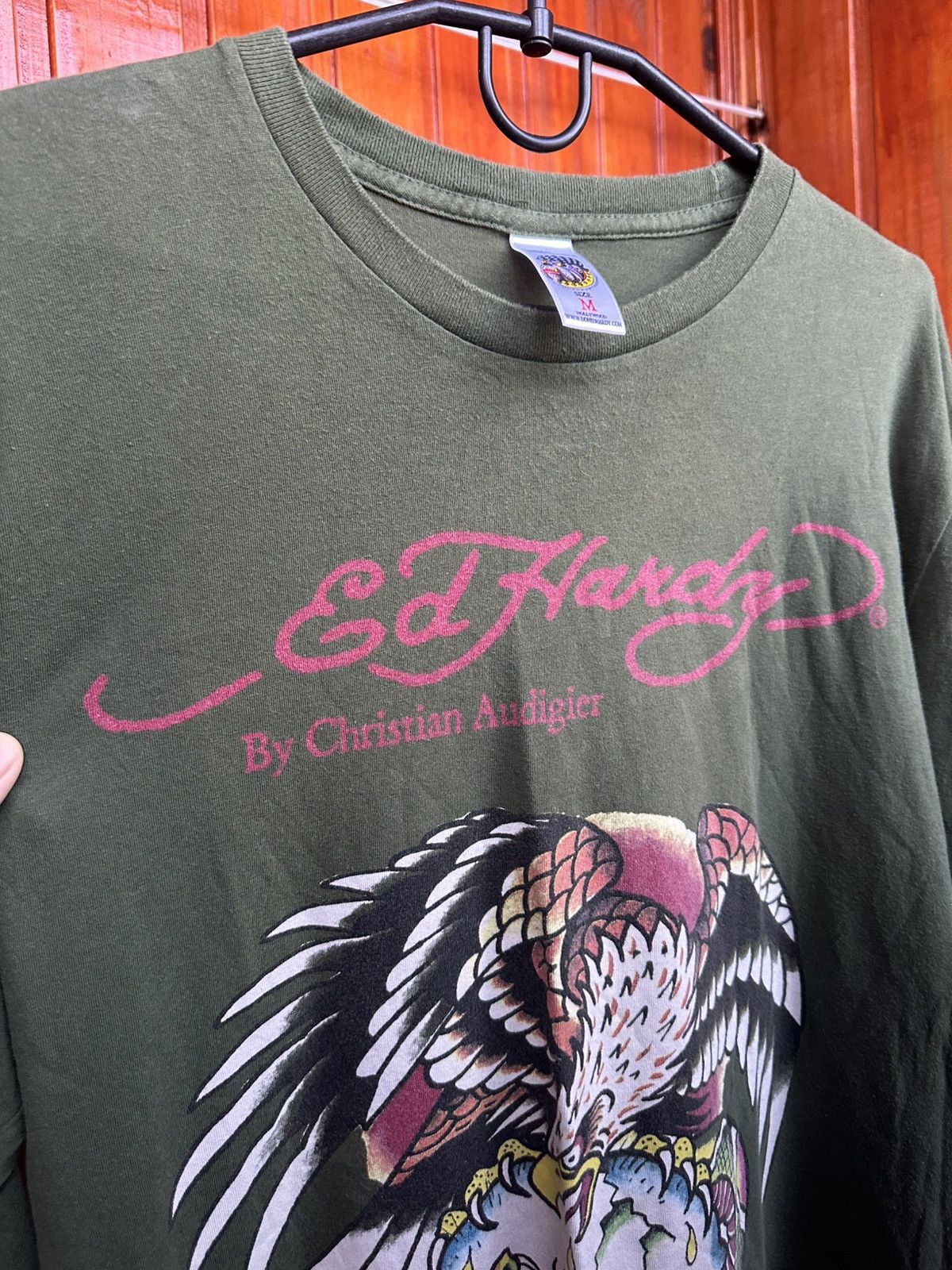 Ed Hardy Vintage ED HARDY by Christian Audigier Longsleeve Size M Size US M / EU 48-50 / 2 - 11 Thumbnail