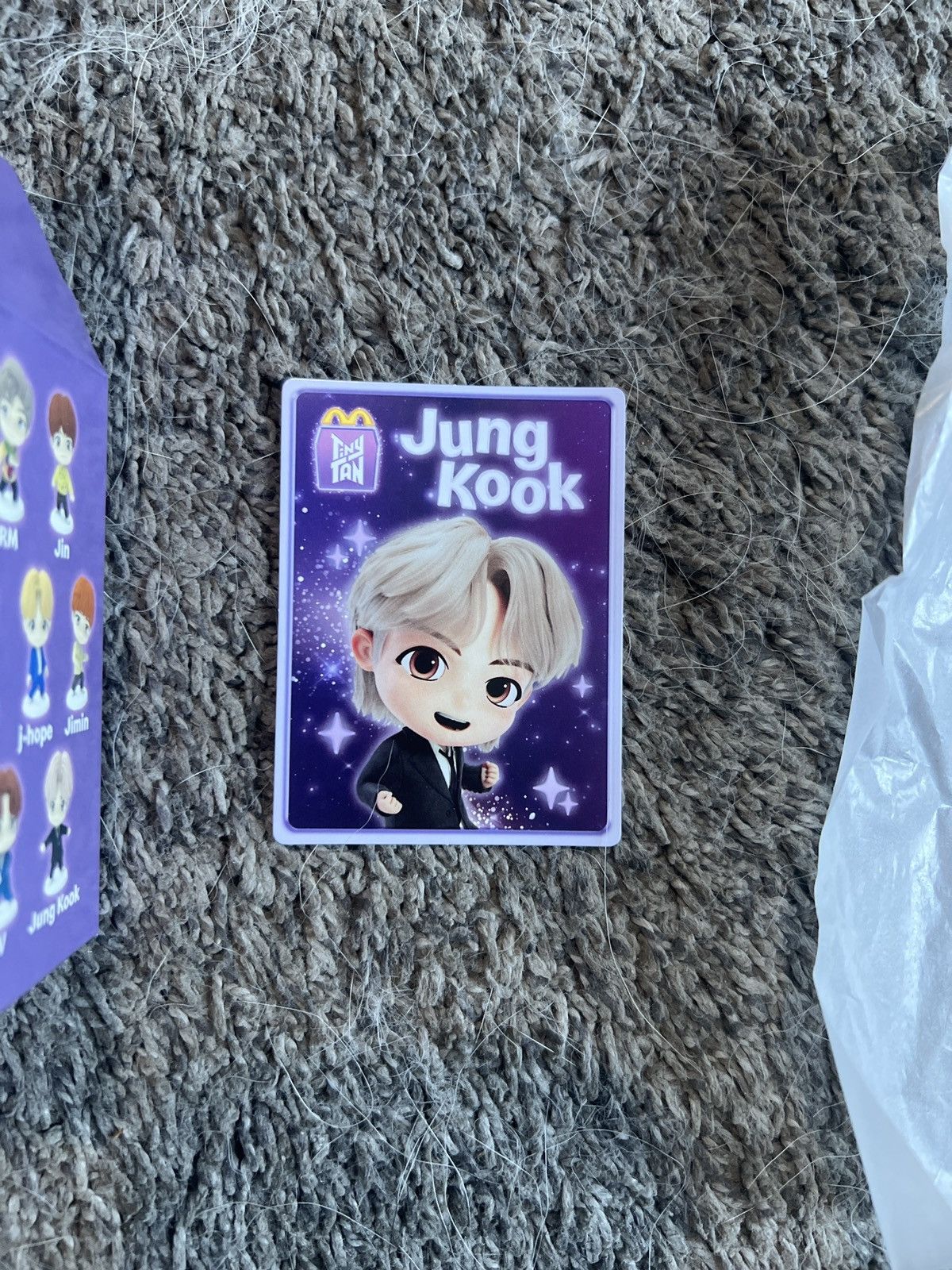 Hypebeast 2025 McDonald’s TinyTAN Jung Kook Figure Size ONE SIZE - 5 Thumbnail