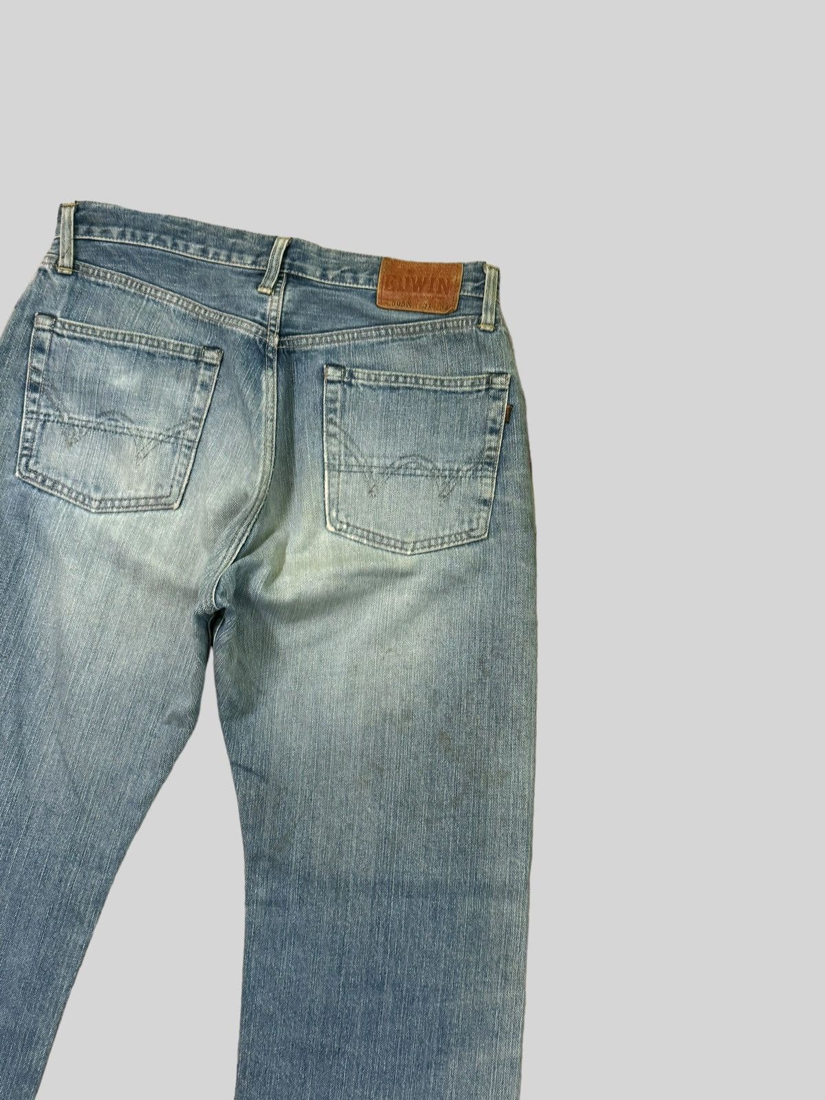 If Six Was Nine Vintage EDWIN 505X Redline selvedge Denim Jeans Size US 31 - 9 Thumbnail