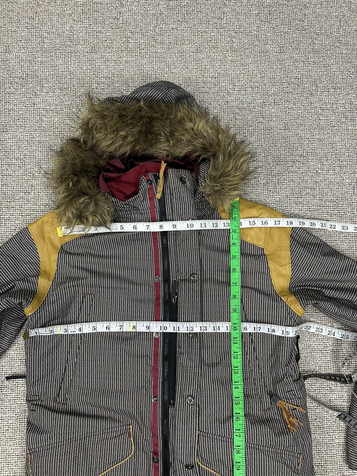 Burton Burton Fur Vkei Style Jacket Z257 Size US M / EU 48-50 / 2 - 14 Thumbnail