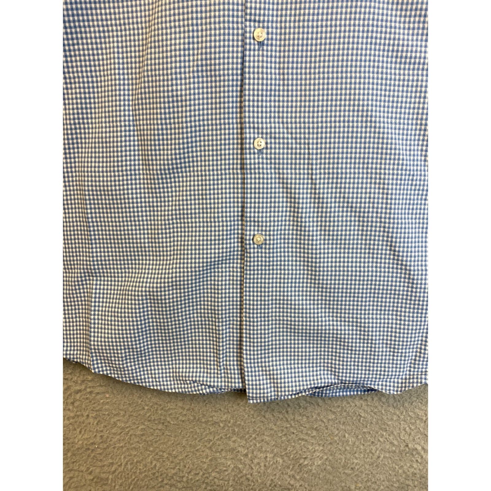 Hugo Boss Hugo Boss Shirt Men's 17 Slim Blue Striped Dress Shirt Button-Down Casual Business USA Size US XL / EU 56 / 4 - 3 Thumbnail