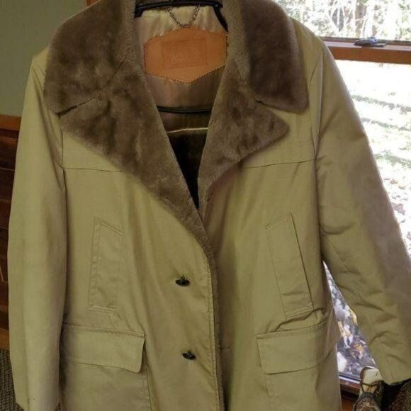 Vintage Woolrich Vintage Heavy Lined Tan Winter Sz L-40 Long Button Size US L / EU 52-54 / 3 - 3 Thumbnail
