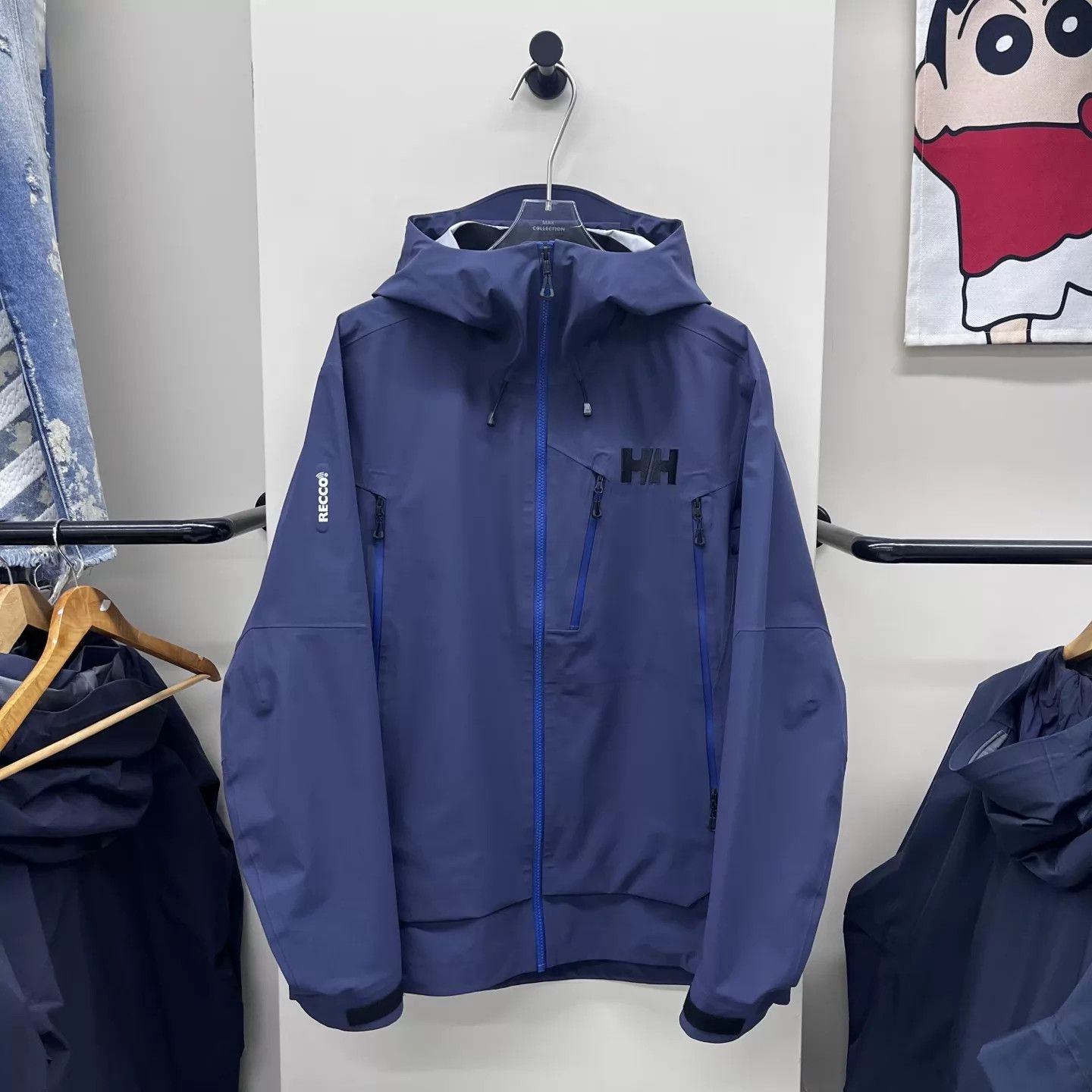 Helly Hansen HELLY HANSEN Odin Ink Blue XL Jacket Size US XL / EU 56 / 4 - 2 Thumbnail