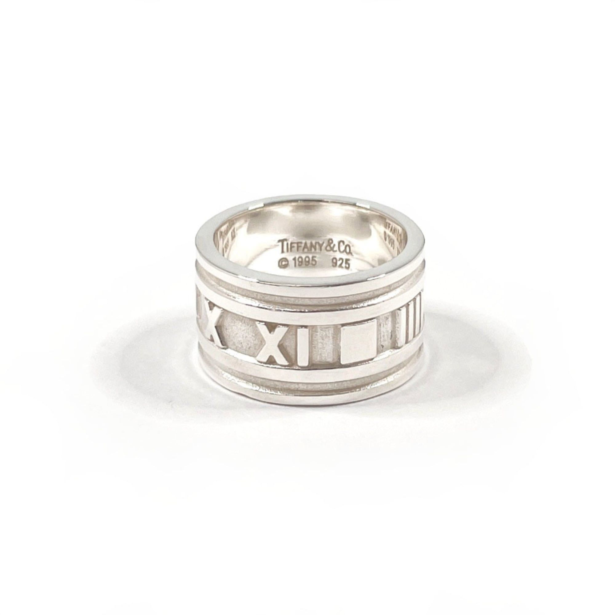 Tiffany & Co. TIFFANY&Co. Tiffany Atlas Ring, Sterling Silver 925, 11.5cm, Unisex Size ONE SIZE - 1 Thumbnail