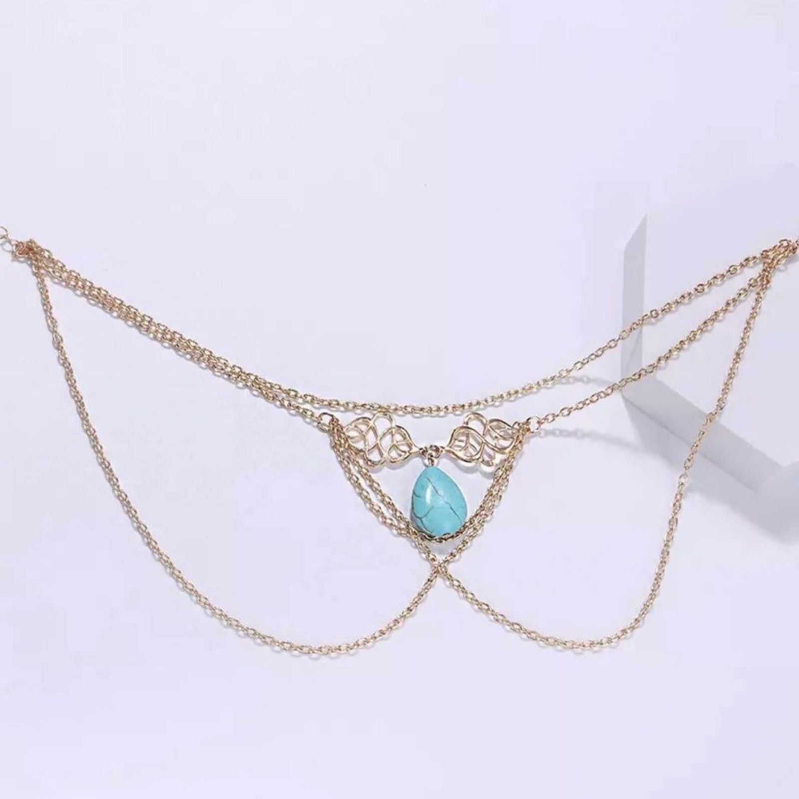 Other Bohemian Turquoise Arm Bracelet Size ONE SIZE - 3 Thumbnail