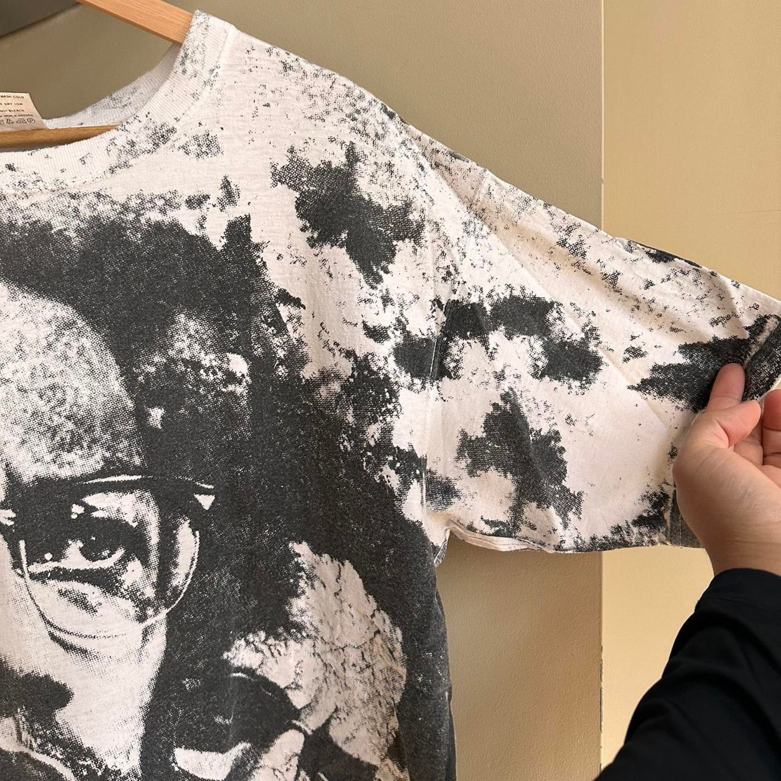 Rap Tees × Vintage Vintage Malcolm X AOP Shirt Size US XL / EU 56 / 4 - 4 Thumbnail