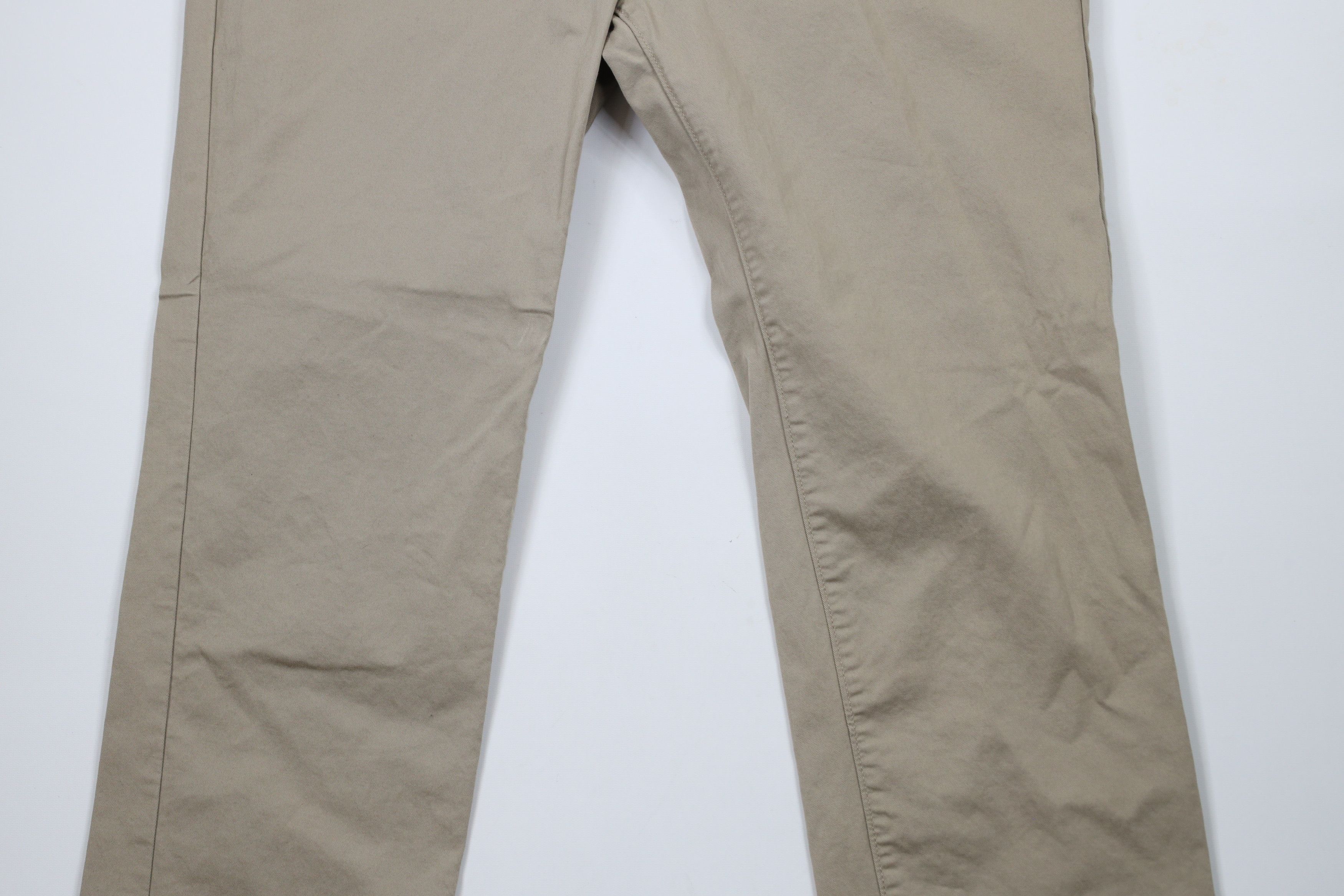 Levi's × Vintage Vintage Y2K Levis Wide Leg Chino Pants Trousers Beige Size US 40 / EU 56 - 3 Thumbnail