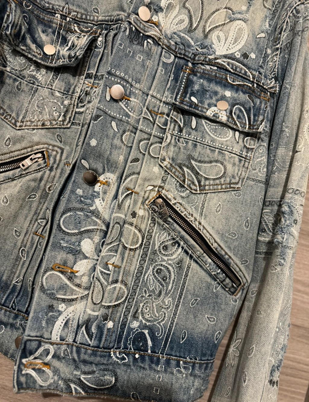 Amiri Amiri Denim Jacket Size US M / EU 48-50 / 2 - 3 Thumbnail