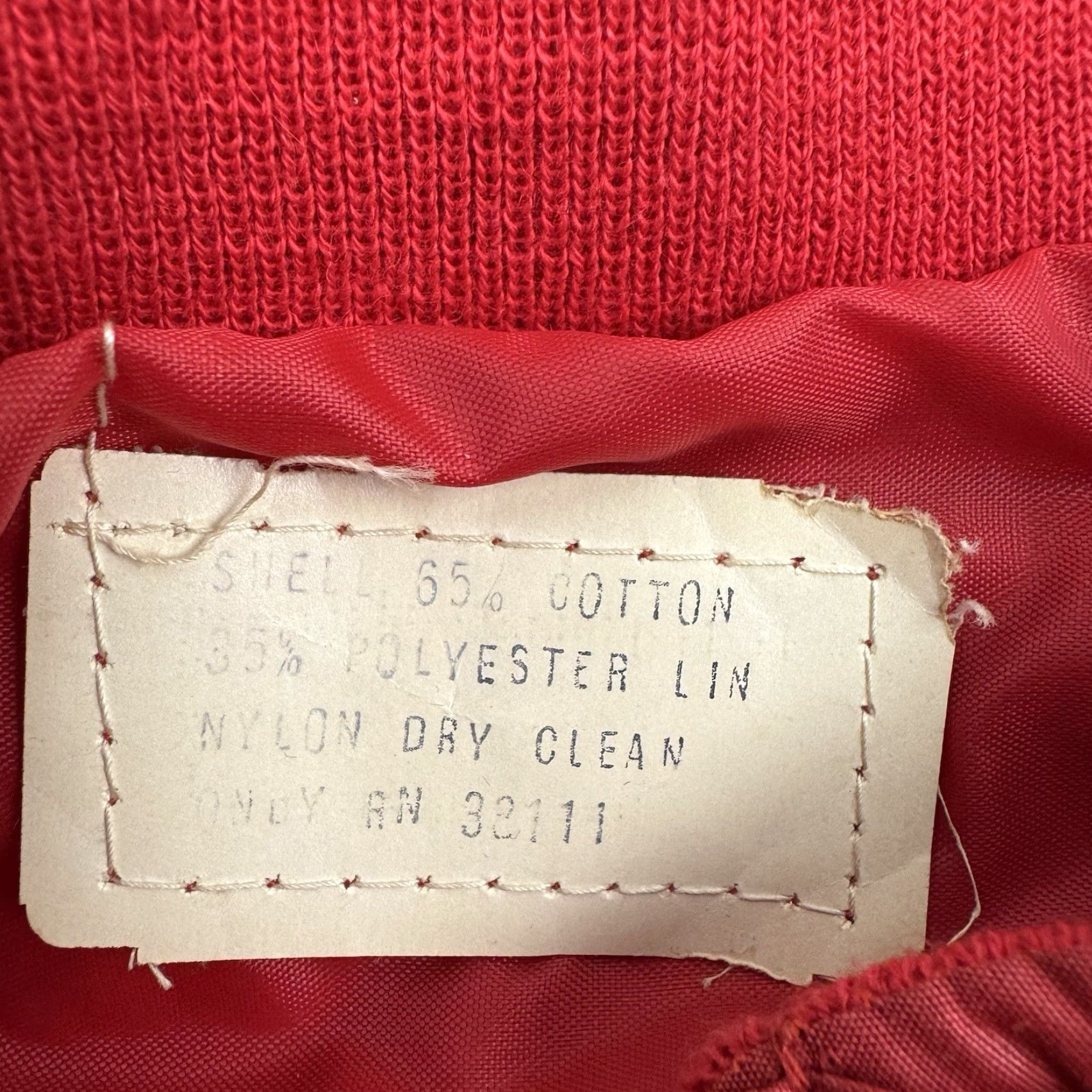 Vintage VINTAGE Collections 1980s Jacket Windbreaker Adult Small Red Full Zip Hipster Size US S / EU 44-46 / 1 - 4 Thumbnail