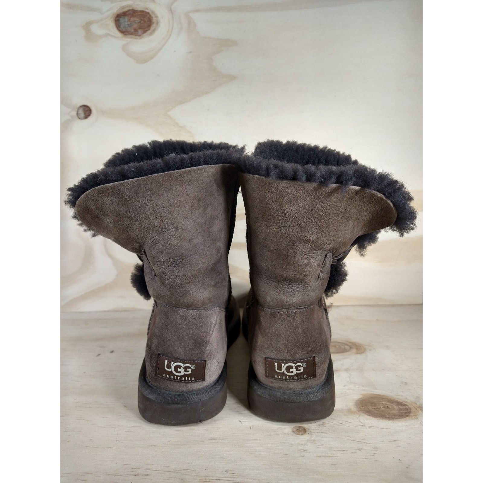 Ugg UGG Australia - Bailey Button - Boots Brown/Black Women's 7 Size US 7 / IT 37 - 6 Thumbnail