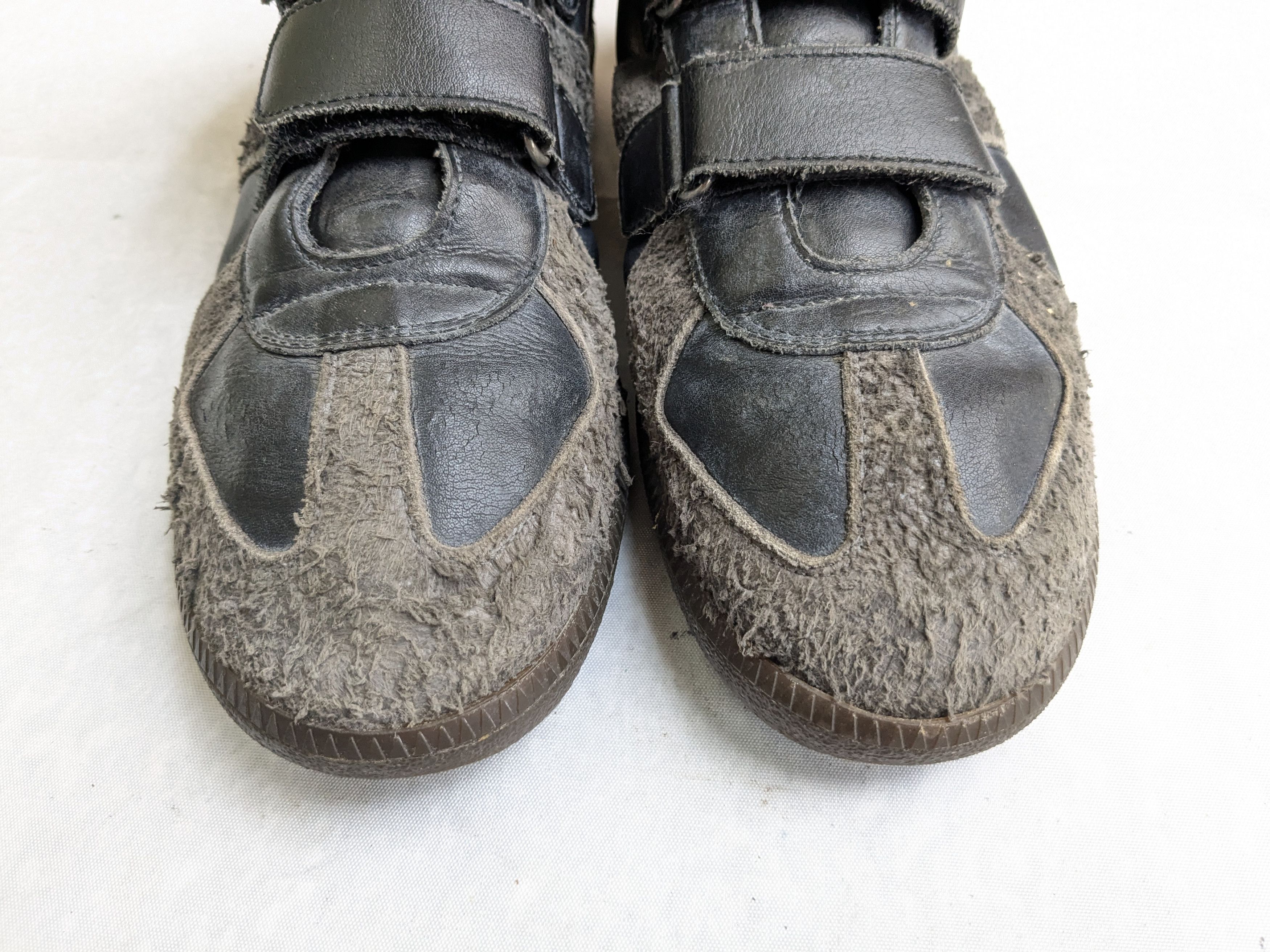 Maison Margiela Maison Margiela Triple Strap Sneakers 9 42 Black Gray High Size US 9 / EU 42 - 4 Thumbnail