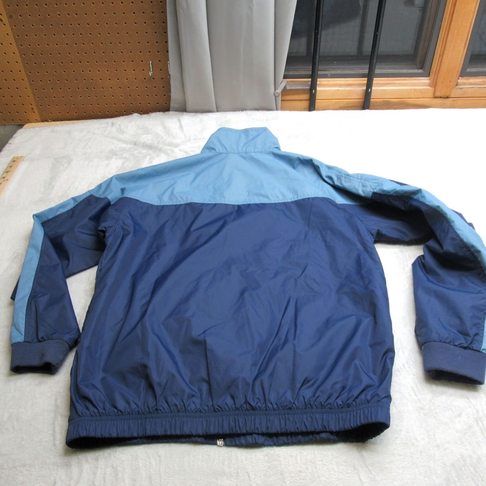 Nike Nike Jacket Men Medium Blue FullZip Lightweight Water Resistant Pockets Wind Size US M / EU 48-50 / 2 - 2 Thumbnail