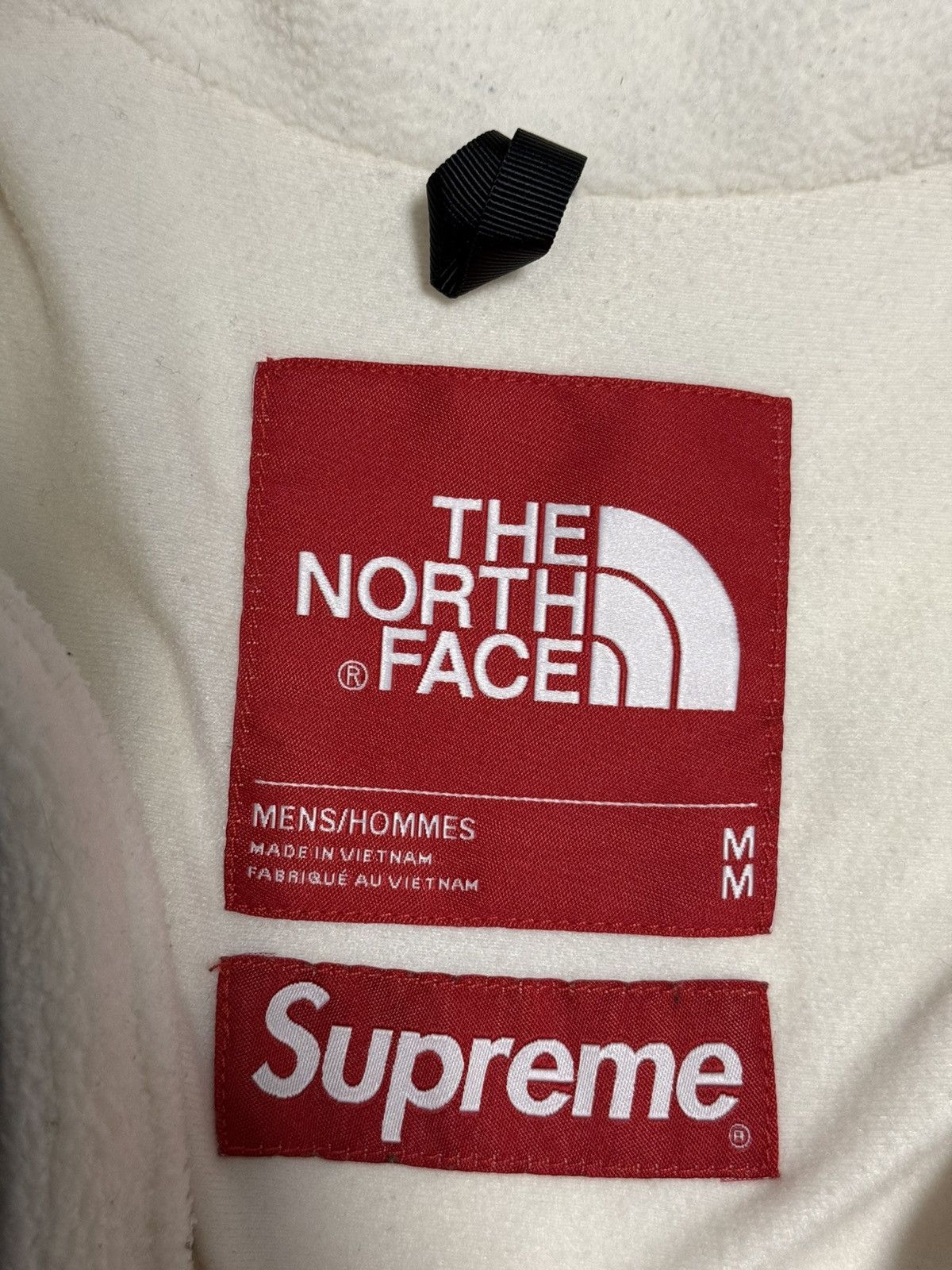 The North Face Supreme tnf north face expedition fleece jacket white red Size US M / EU 48-50 / 2 - 5 Thumbnail